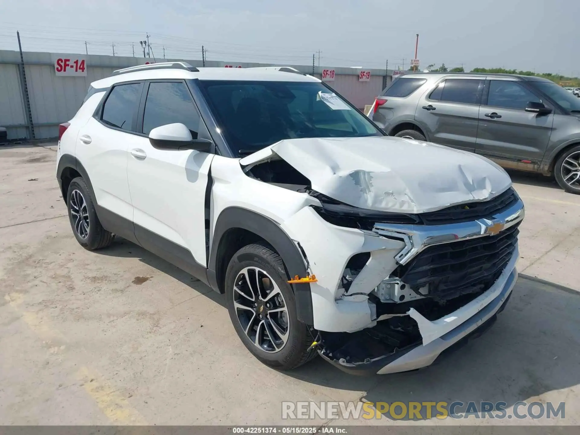 1 fotografías del automóvil dañado KL79MPSL8RB115262 CHEVROLET TRAILBLAZER 2024
