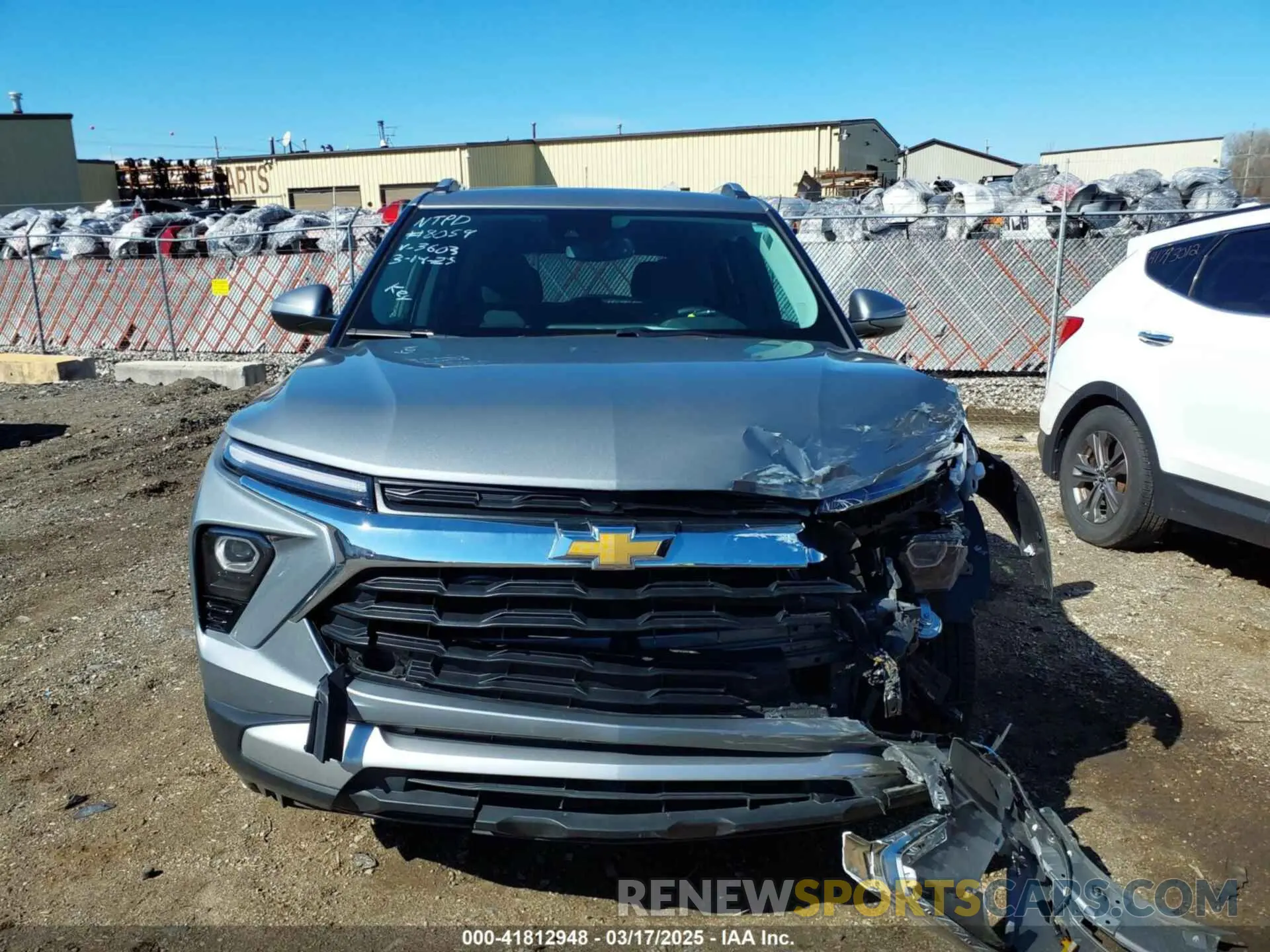 12 fotografías del automóvil dañado KL79MRSL4RB043603 CHEVROLET TRAILBLAZER 2024