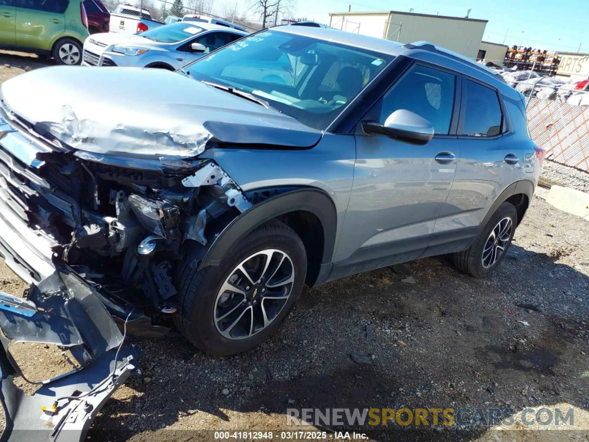 14 fotografías del automóvil dañado KL79MRSL4RB043603 CHEVROLET TRAILBLAZER 2024