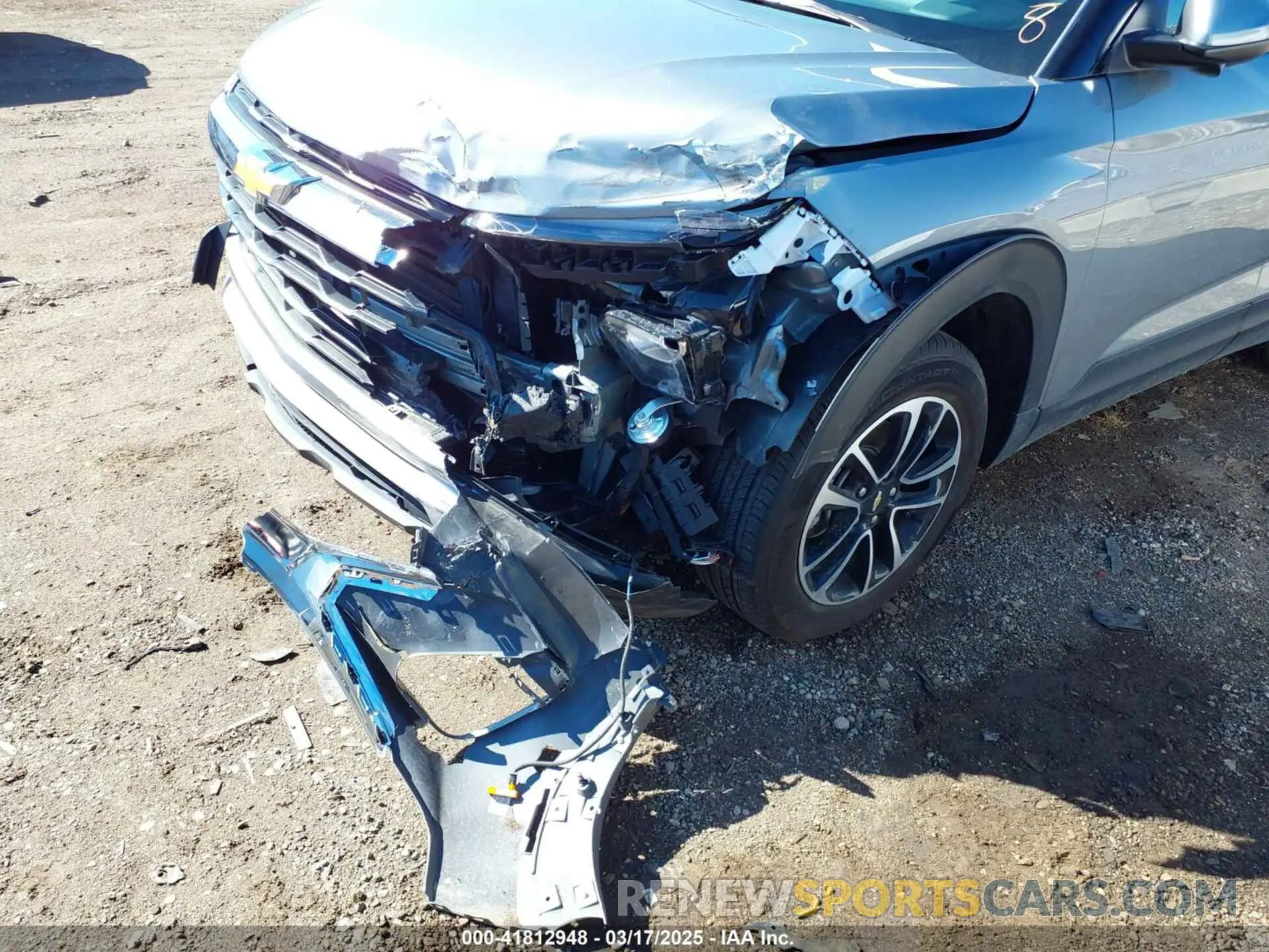 6 fotografías del automóvil dañado KL79MRSL4RB043603 CHEVROLET TRAILBLAZER 2024