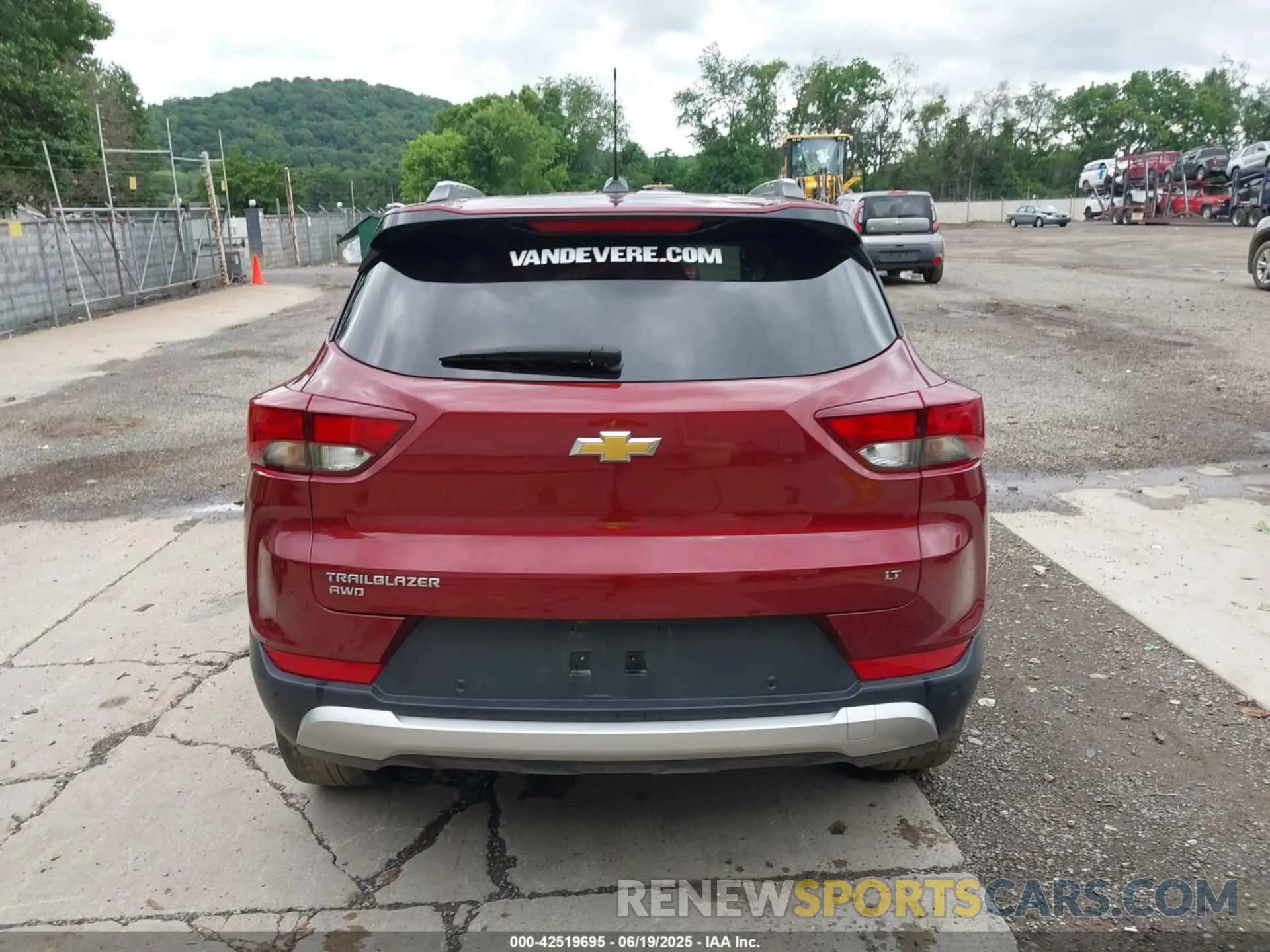 17 fotografías del automóvil dañado KL79MRSL5RB108524 CHEVROLET TRAILBLAZER 2024