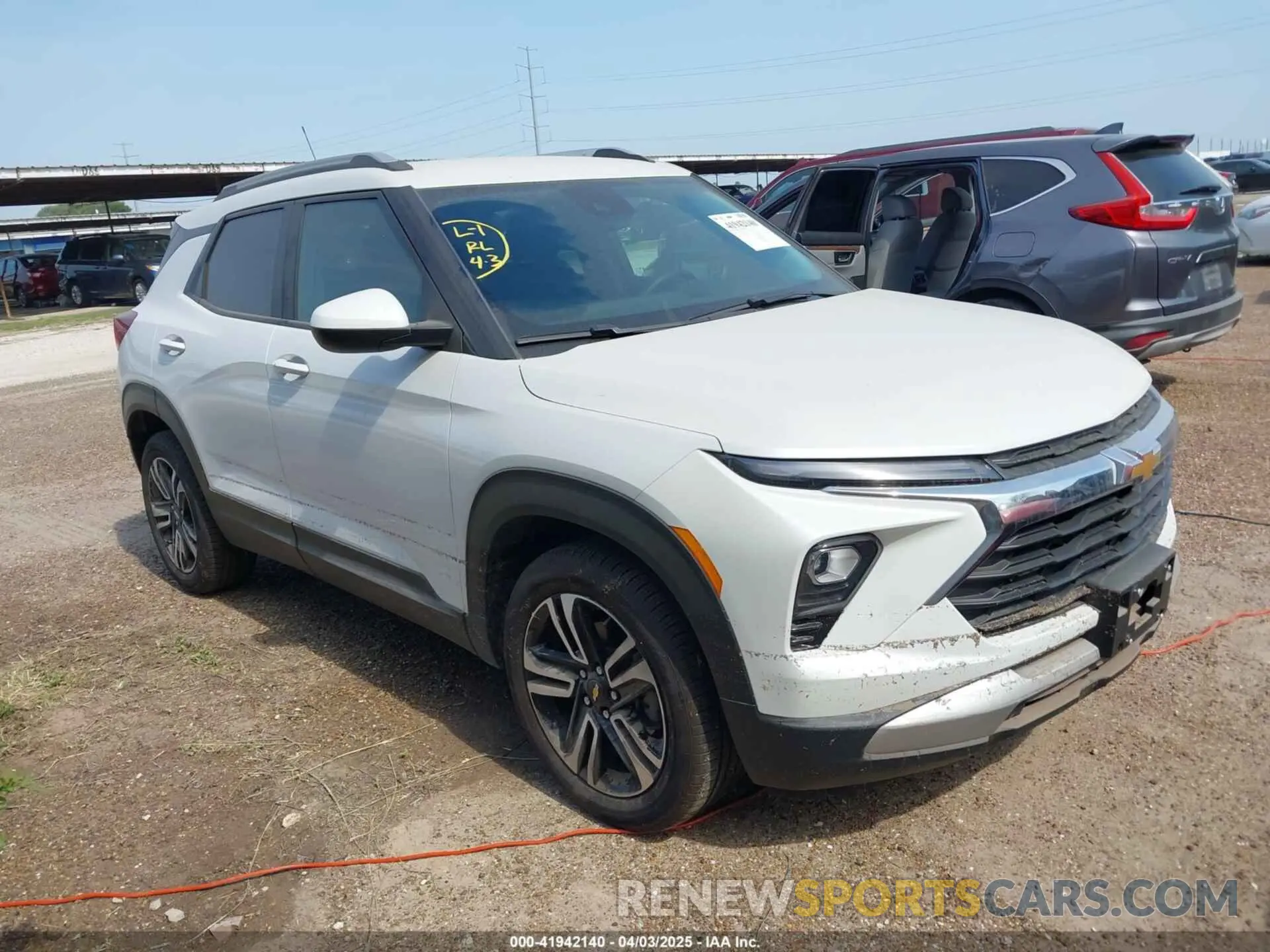 1 fotografías del automóvil dañado KL79MRSL8RB089287 CHEVROLET TRAILBLAZER 2024