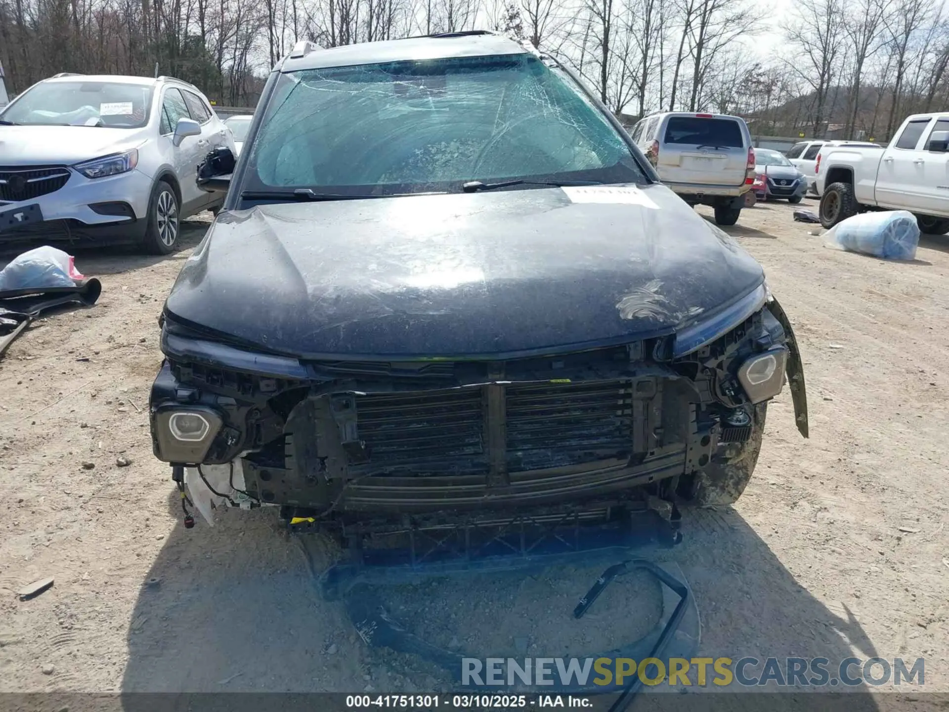 11 fotografías del automóvil dañado KL79MRSL8RB100336 CHEVROLET TRAILBLAZER 2024