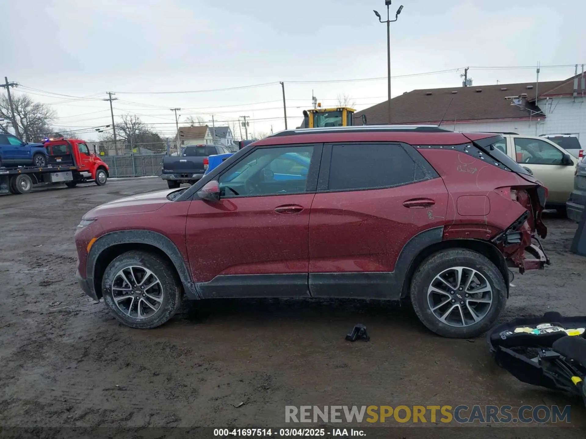 14 fotografías del automóvil dañado KL79MRSL8RB183007 CHEVROLET TRAILBLAZER 2024