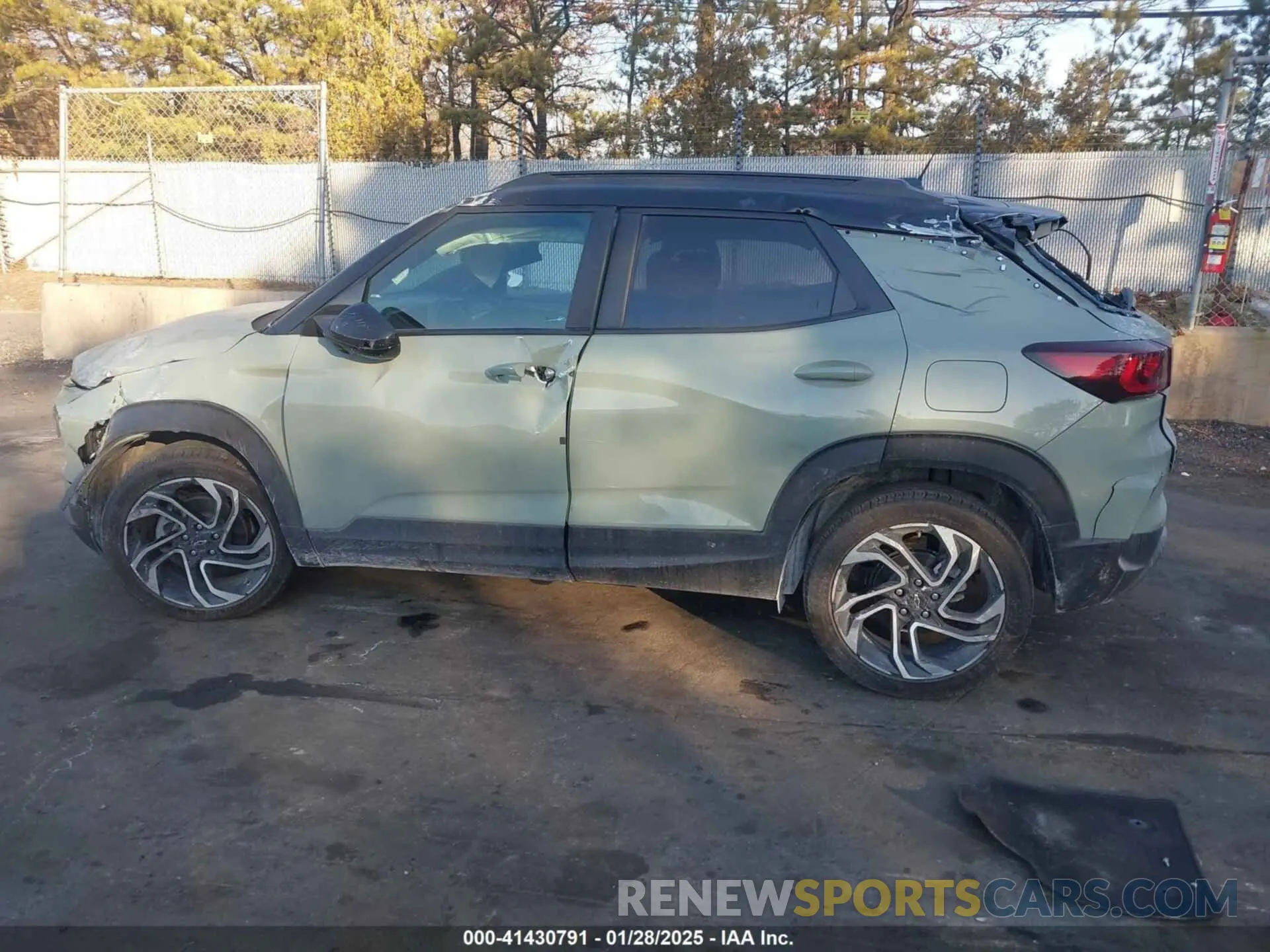 13 fotografías del automóvil dañado KL79MTSLXRB087943 CHEVROLET TRAILBLAZER 2024
