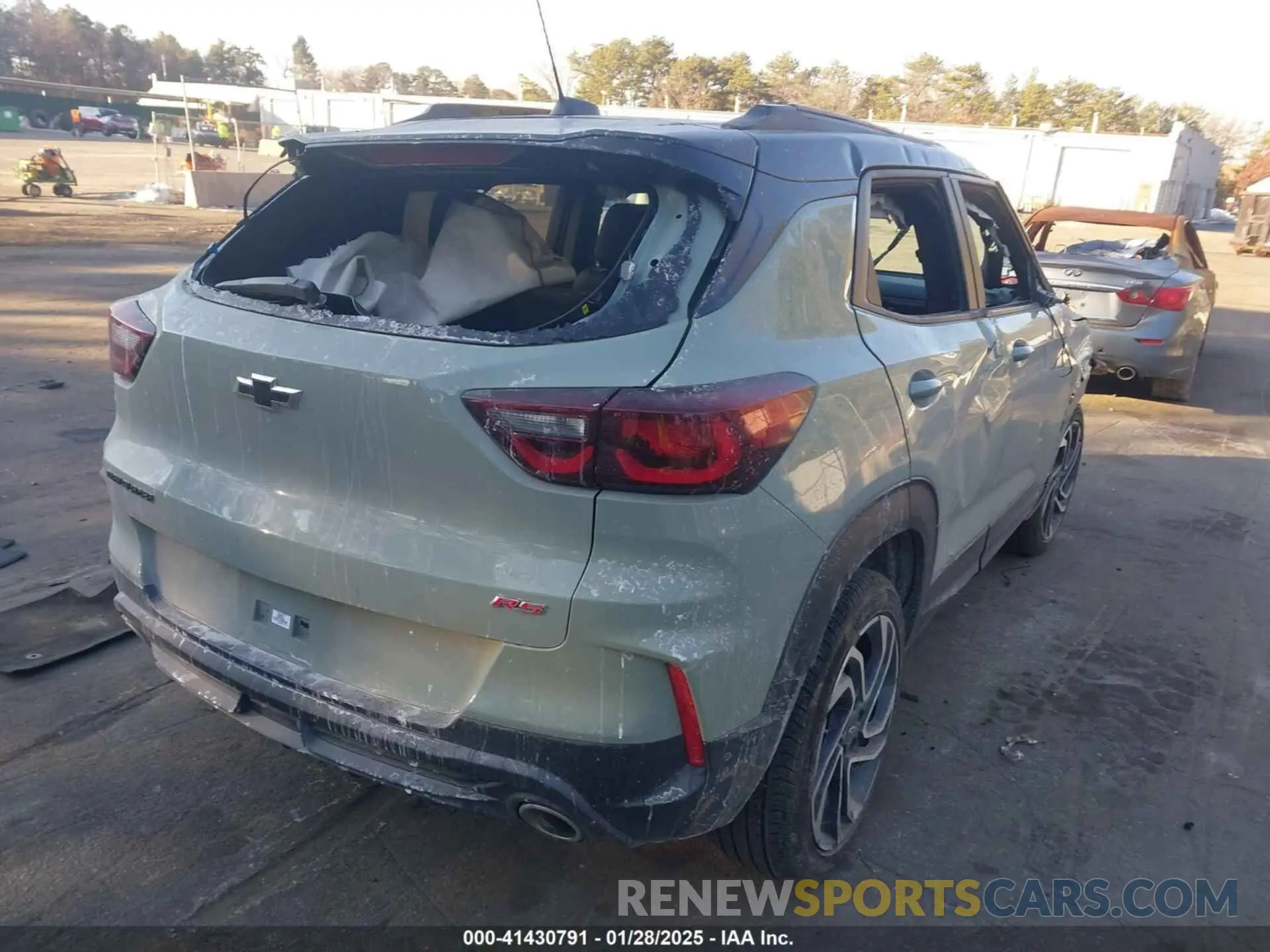 4 fotografías del automóvil dañado KL79MTSLXRB087943 CHEVROLET TRAILBLAZER 2024