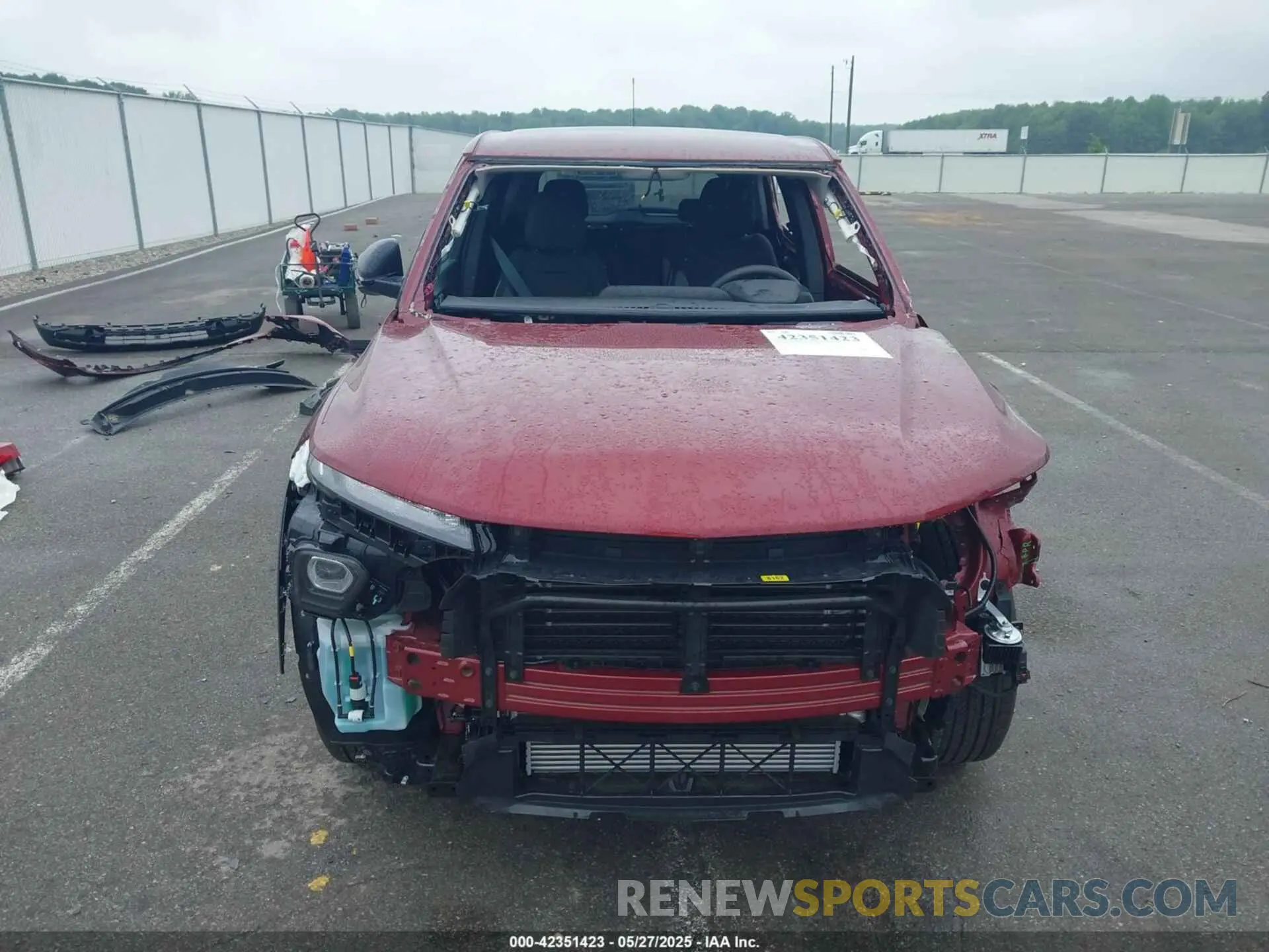 13 fotografías del automóvil dañado KL79MMSL4SB149638 CHEVROLET TRAILBLAZER 2025