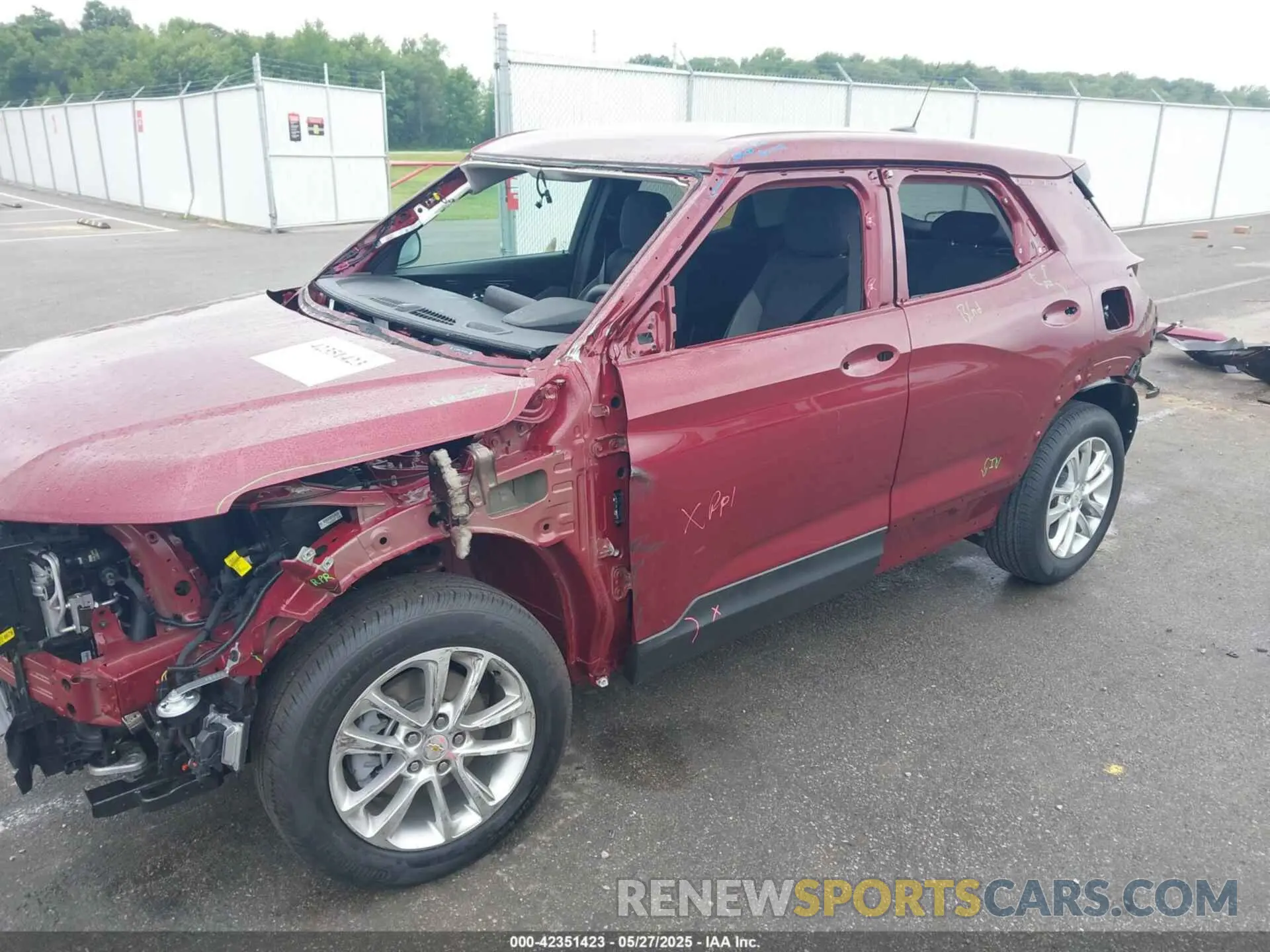 18 fotografías del automóvil dañado KL79MMSL4SB149638 CHEVROLET TRAILBLAZER 2025