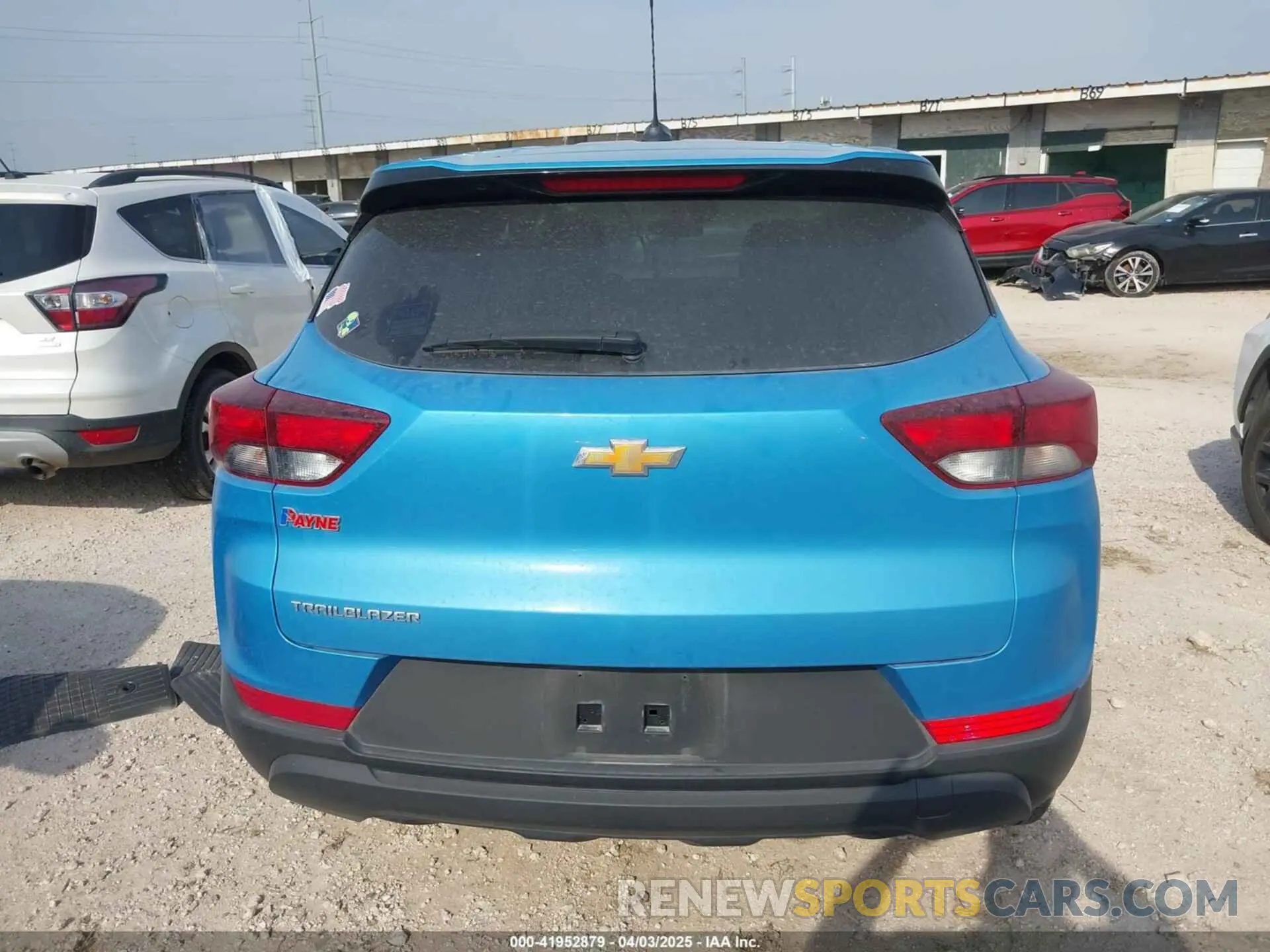 15 fotografías del automóvil dañado KL79MMSL6SB055972 CHEVROLET TRAILBLAZER 2025