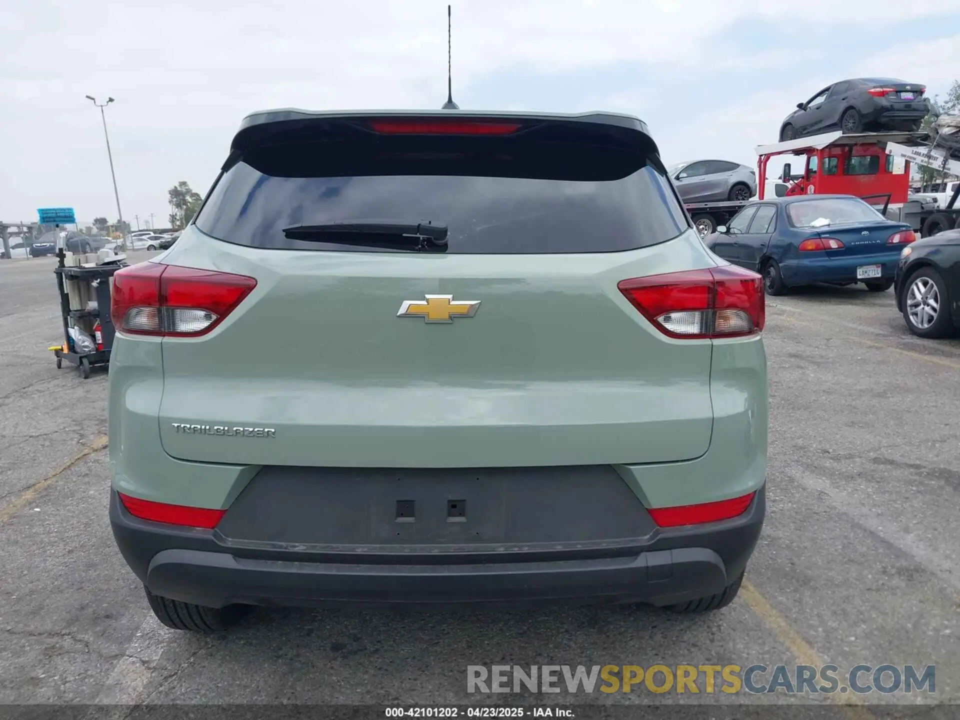 15 fotografías del automóvil dañado KL79MMSL7SB078029 CHEVROLET TRAILBLAZER 2025