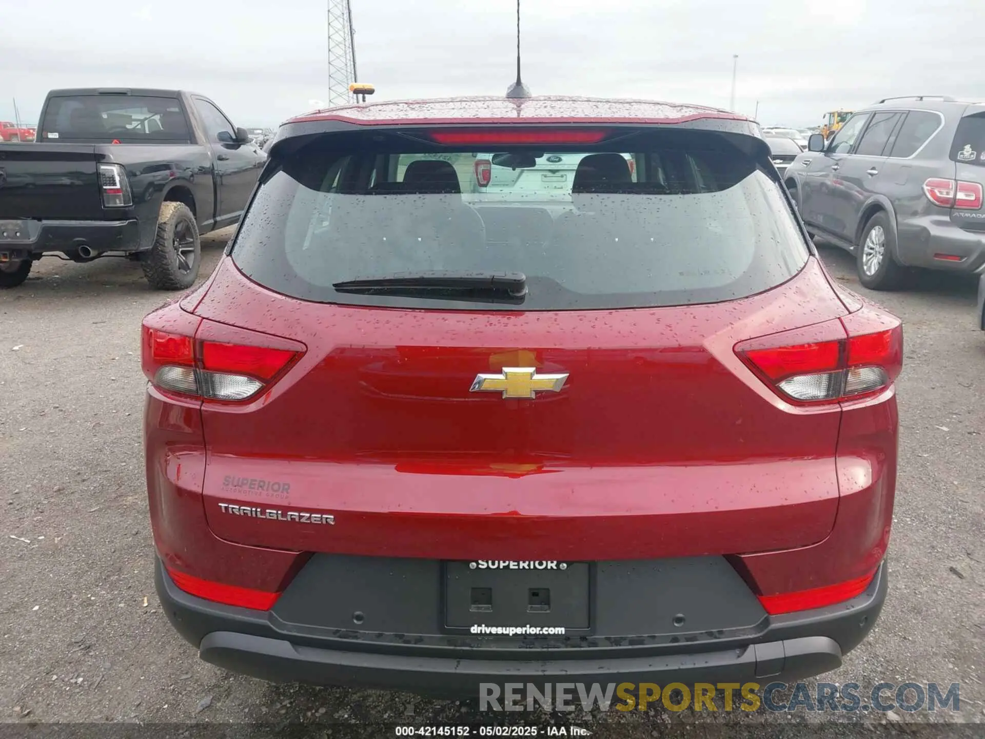 16 fotografías del automóvil dañado KL79MMSL7SB167972 CHEVROLET TRAILBLAZER 2025