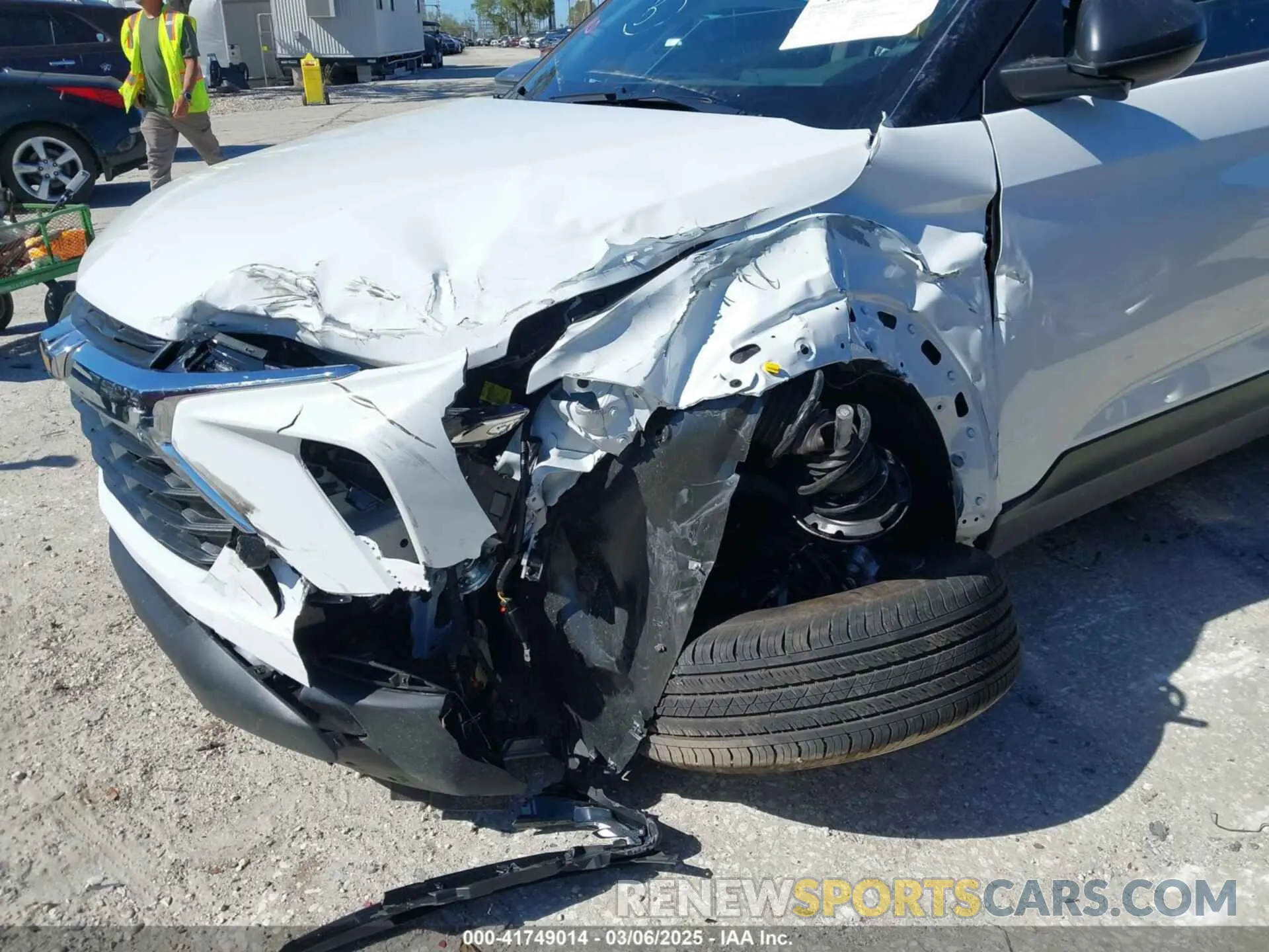 6 fotografías del automóvil dañado KL79MMSLXSB103926 CHEVROLET TRAILBLAZER 2025