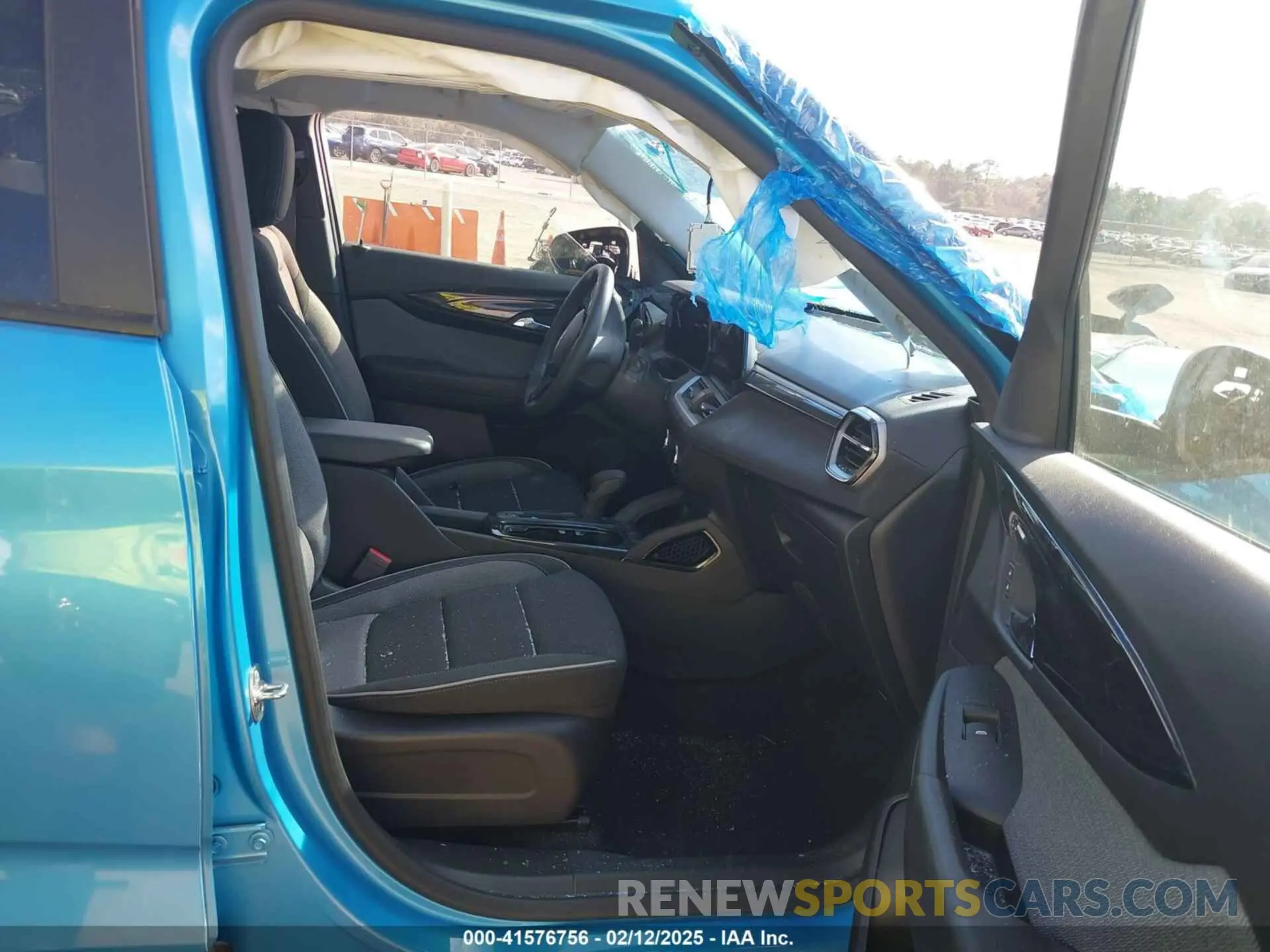 5 fotografías del automóvil dañado KL79MMSPXSB036845 CHEVROLET TRAILBLAZER 2025