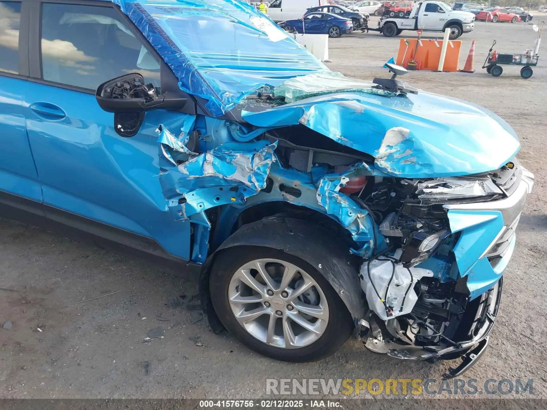 6 fotografías del automóvil dañado KL79MMSPXSB036845 CHEVROLET TRAILBLAZER 2025