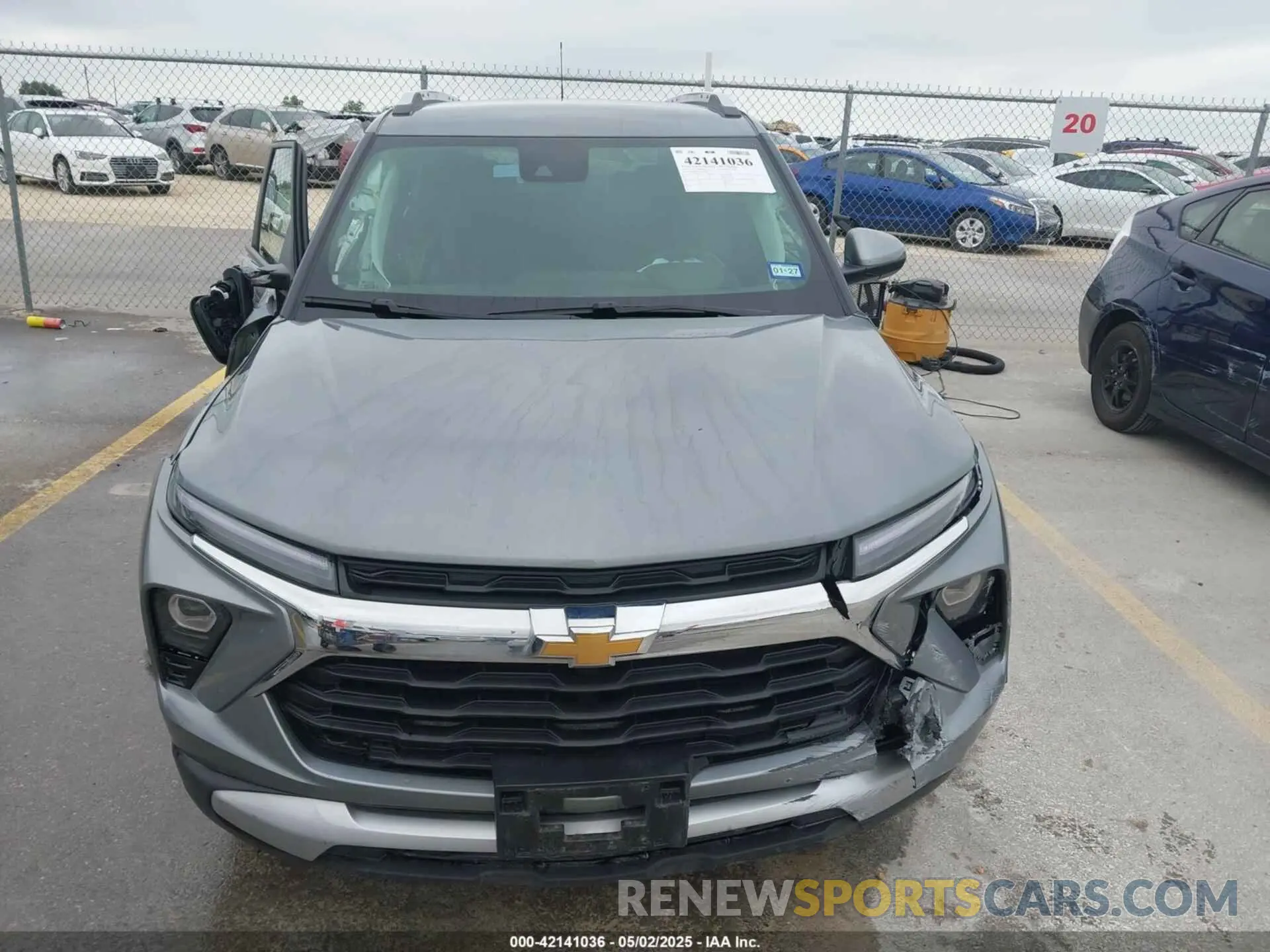 11 fotografías del automóvil dañado KL79MPSL0SB071098 CHEVROLET TRAILBLAZER 2025