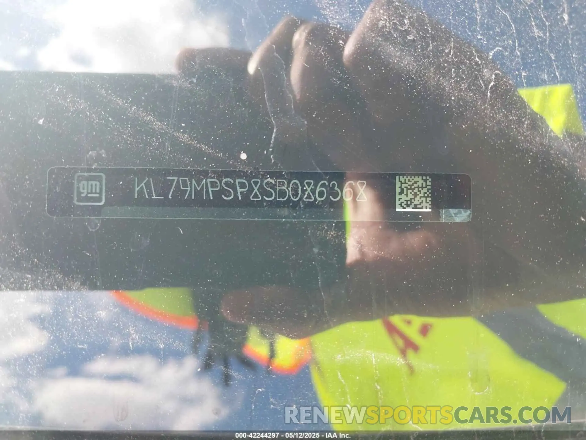 9 fotografías del automóvil dañado KL79MPSP8SB086368 CHEVROLET TRAILBLAZER 2025