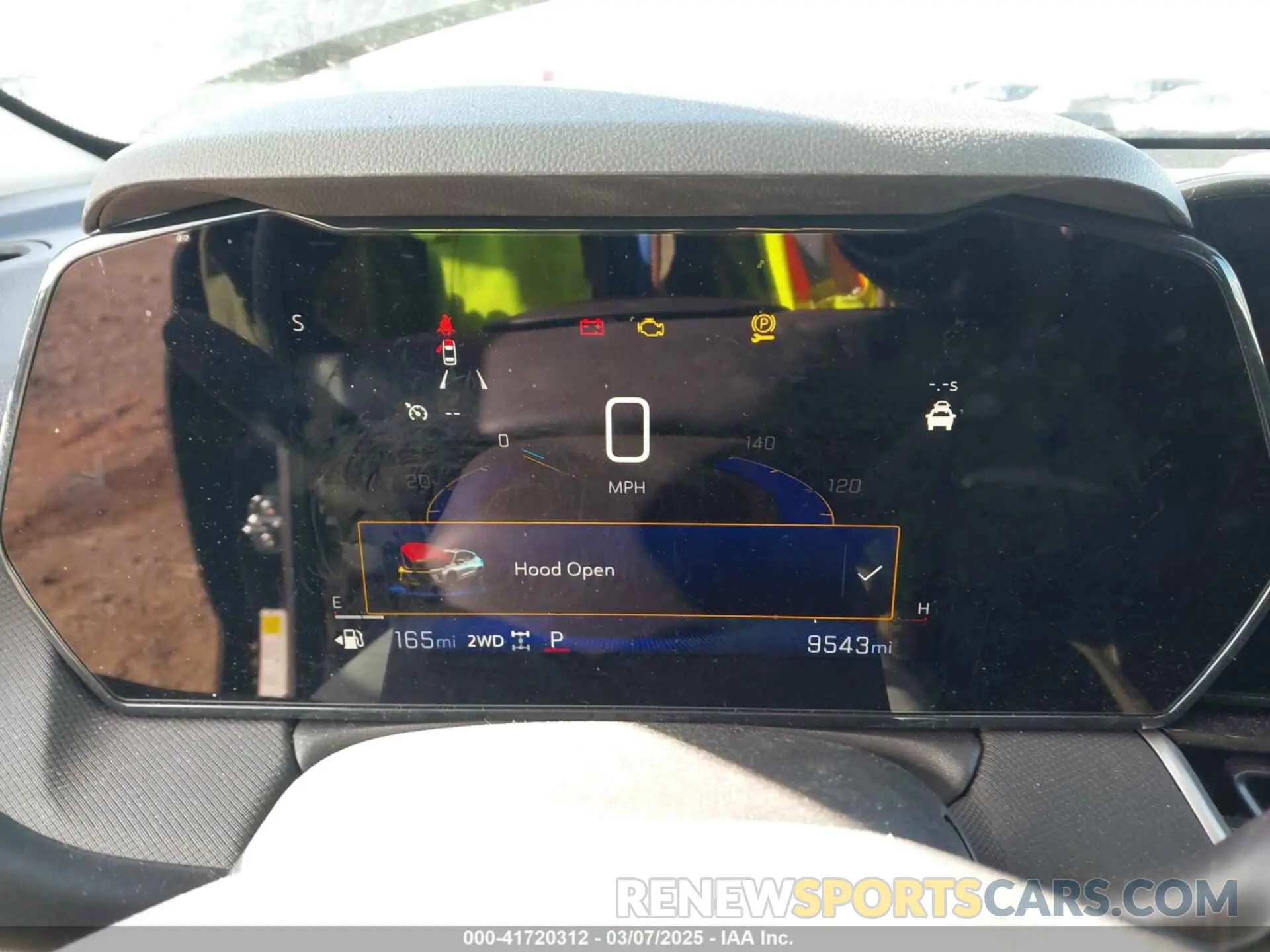7 fotografías del automóvil dañado KL79MRSL0SB119128 CHEVROLET TRAILBLAZER 2025