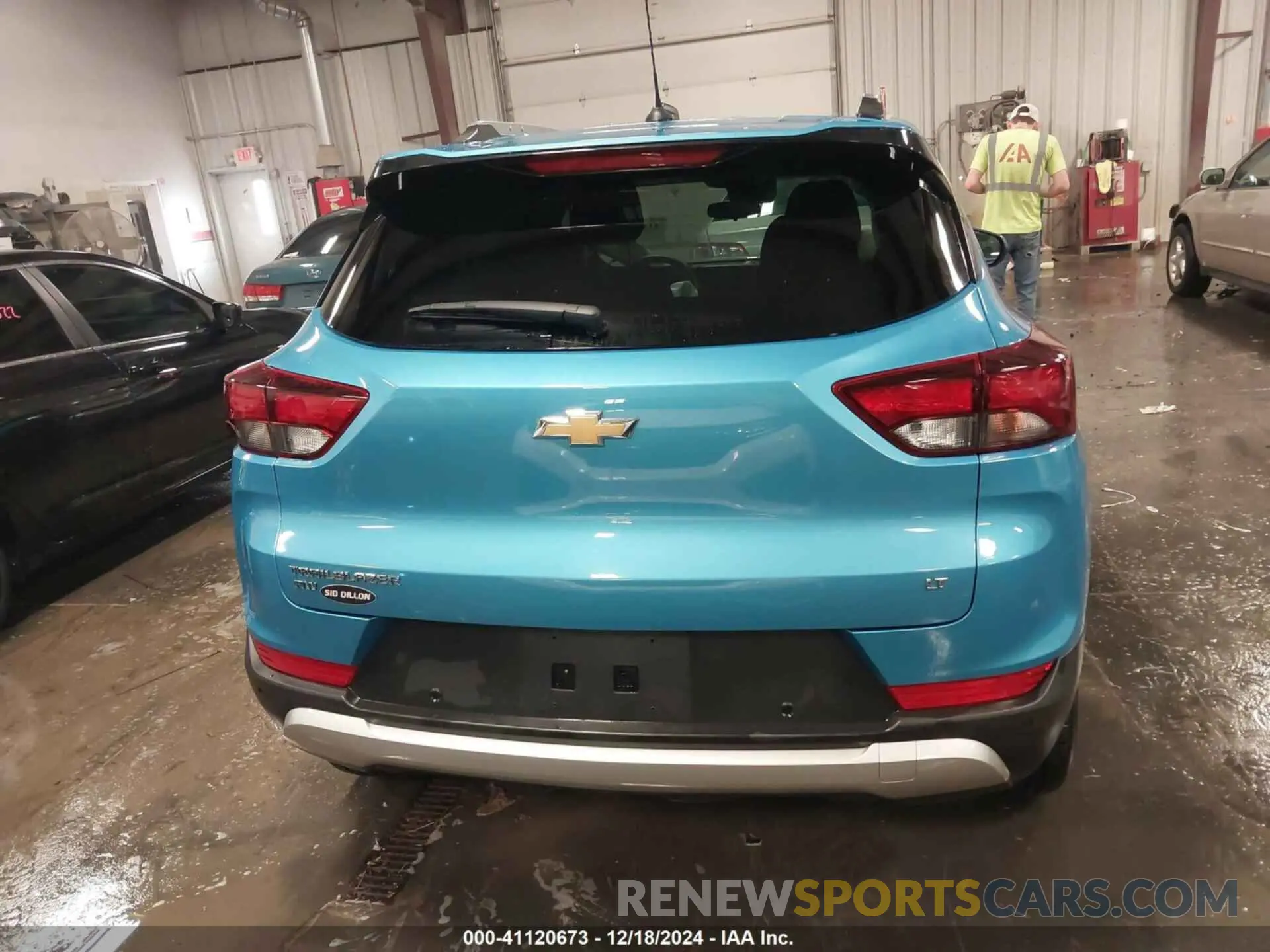 17 fotografías del automóvil dañado KL79MRSL1SB014968 CHEVROLET TRAILBLAZER 2025
