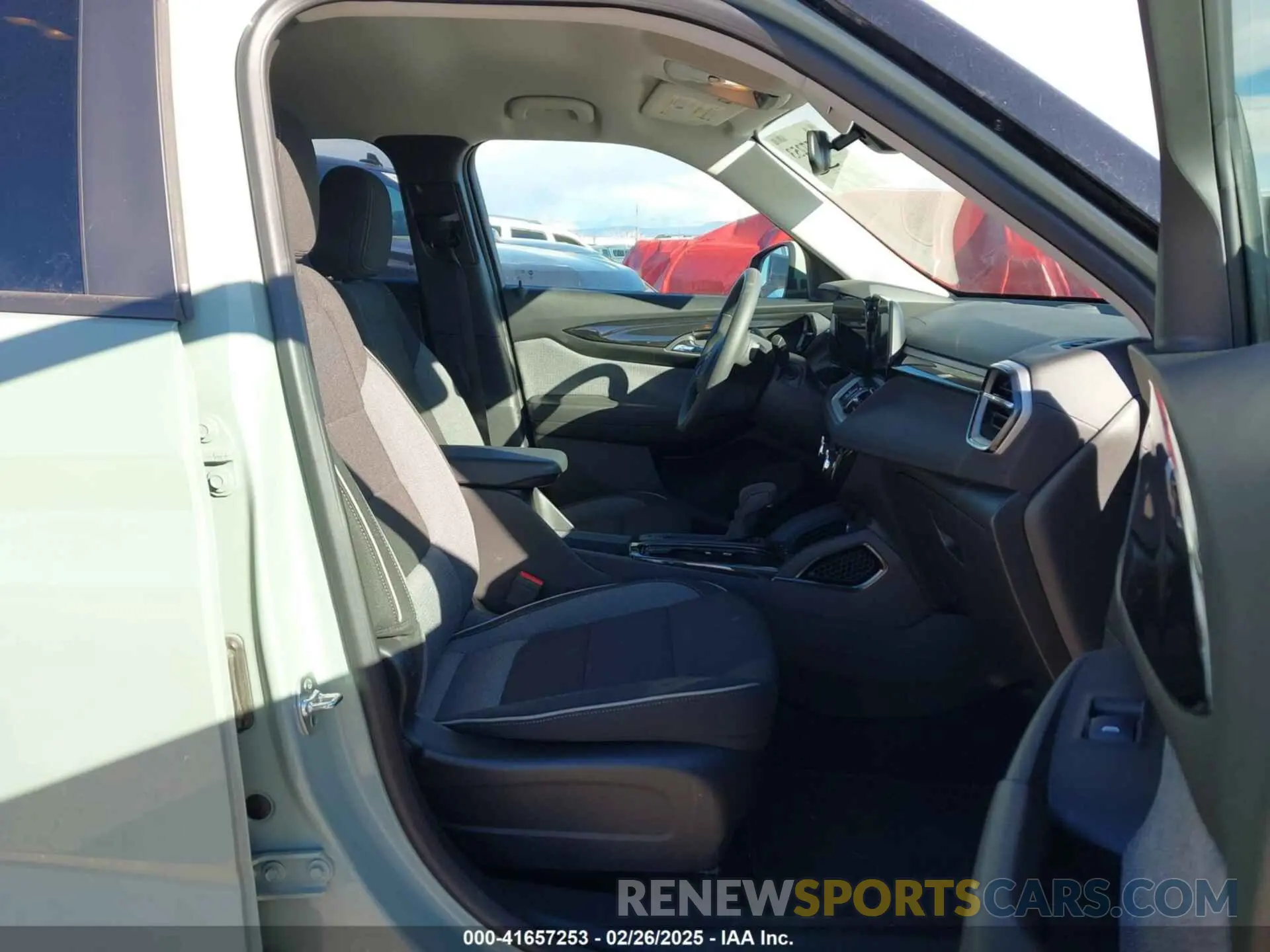 5 fotografías del automóvil dañado KL79MRSL4SB052310 CHEVROLET TRAILBLAZER 2025