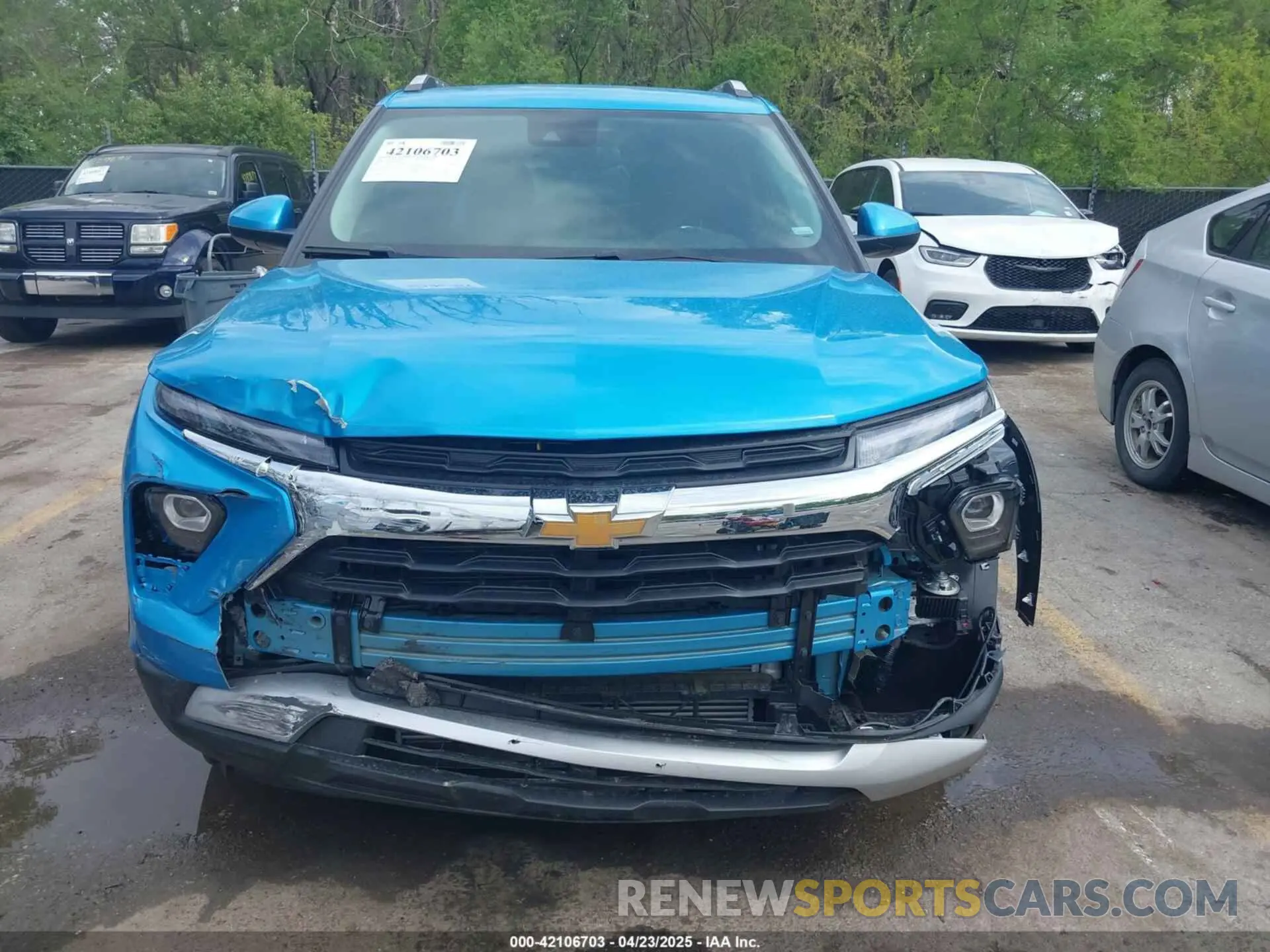 13 fotografías del automóvil dañado KL79MRSL6SB161187 CHEVROLET TRAILBLAZER 2025