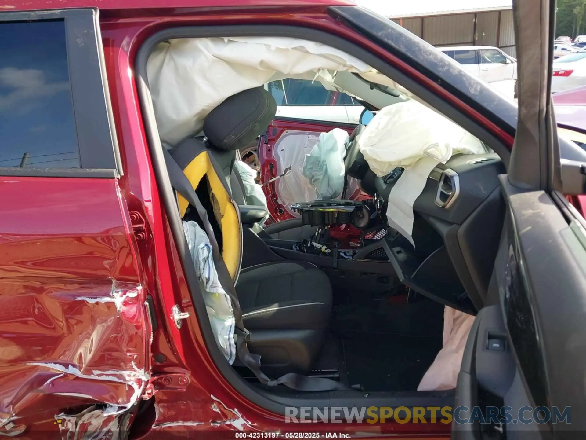 5 fotografías del automóvil dañado KL79MRSL9SB123646 CHEVROLET TRAILBLAZER 2025