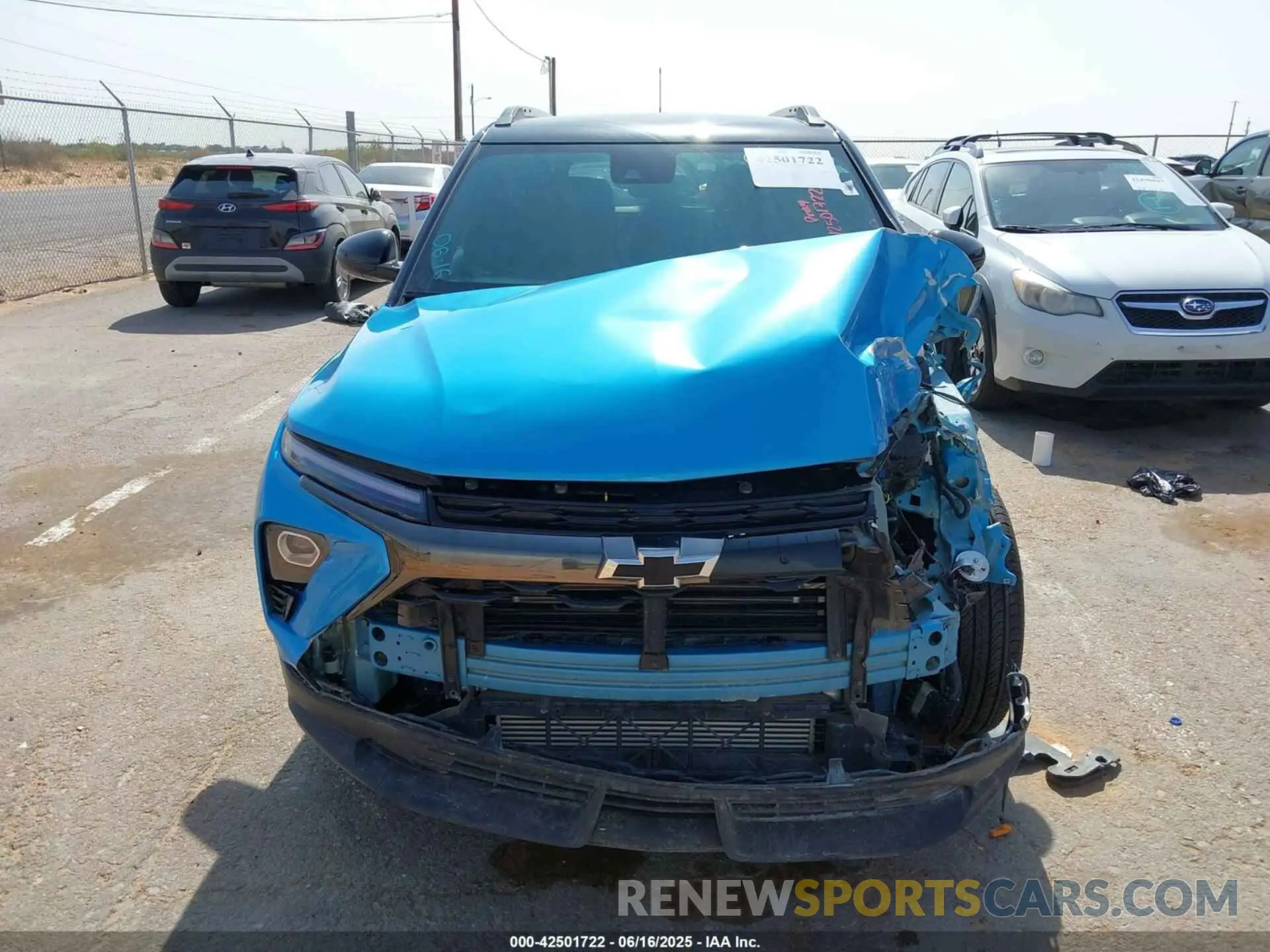 12 fotografías del automóvil dañado KL79MTSL5SB093624 CHEVROLET TRAILBLAZER 2025