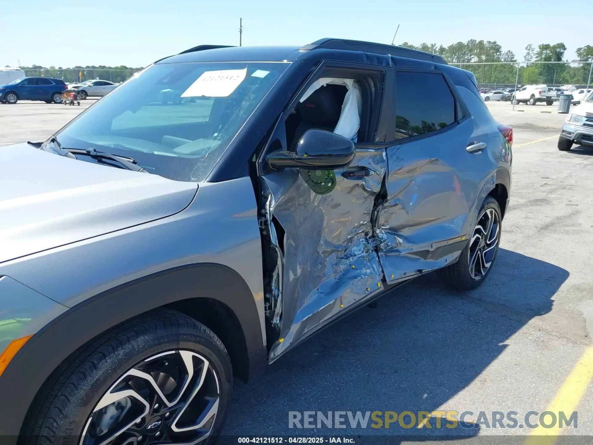 18 fotografías del automóvil dañado KL79MTSLXSB008647 CHEVROLET TRAILBLAZER 2025