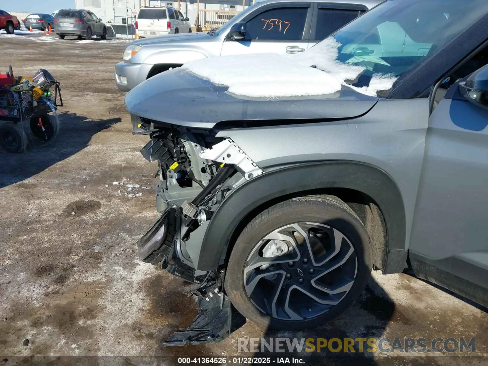 17 fotografías del automóvil dañado KL79MUSL0SB102686 CHEVROLET TRAILBLAZER 2025