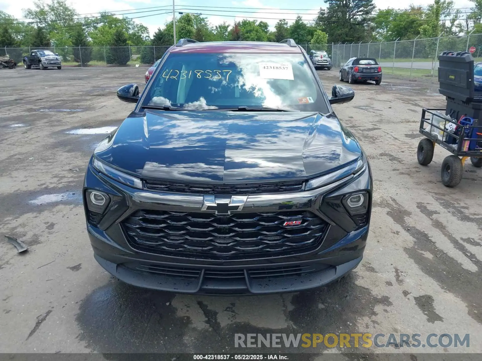13 fotografías del automóvil dañado KL79MUSL2SB181228 CHEVROLET TRAILBLAZER 2025
