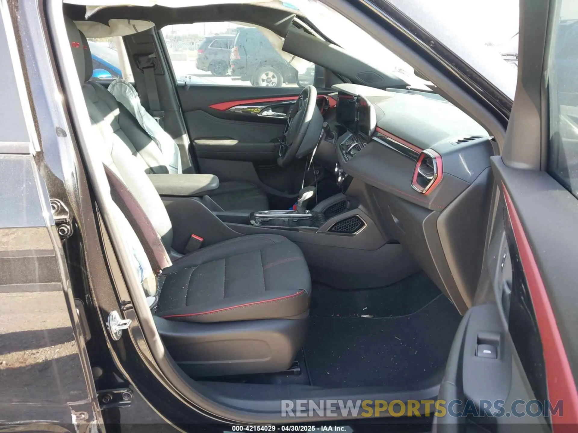 5 fotografías del automóvil dañado KL79MUSL3SB116517 CHEVROLET TRAILBLAZER 2025