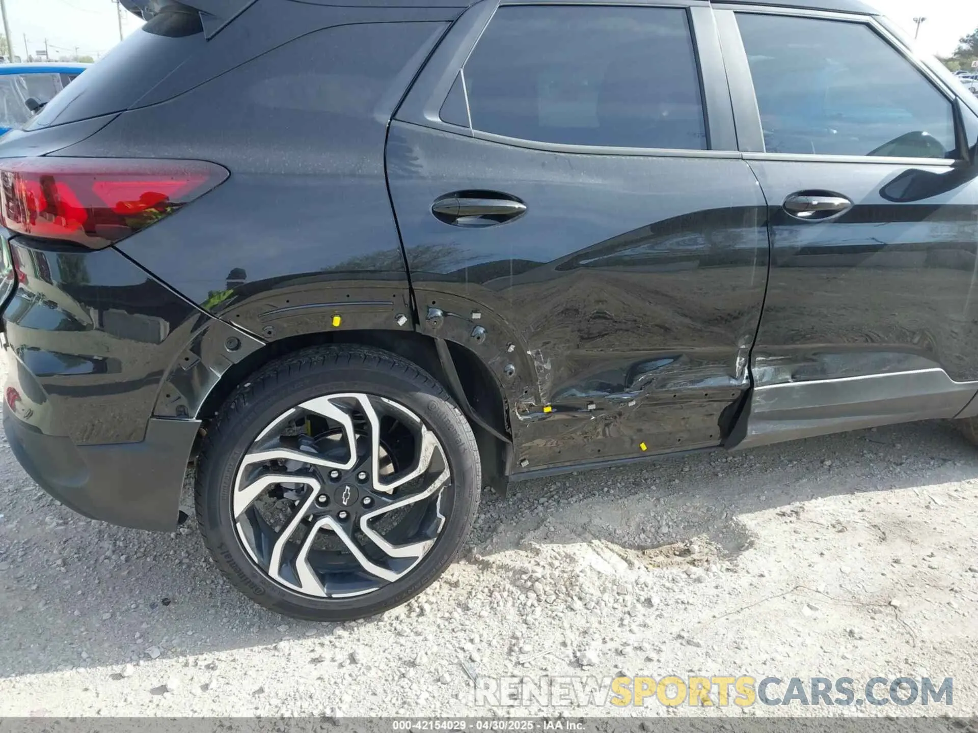 6 fotografías del automóvil dañado KL79MUSL3SB116517 CHEVROLET TRAILBLAZER 2025