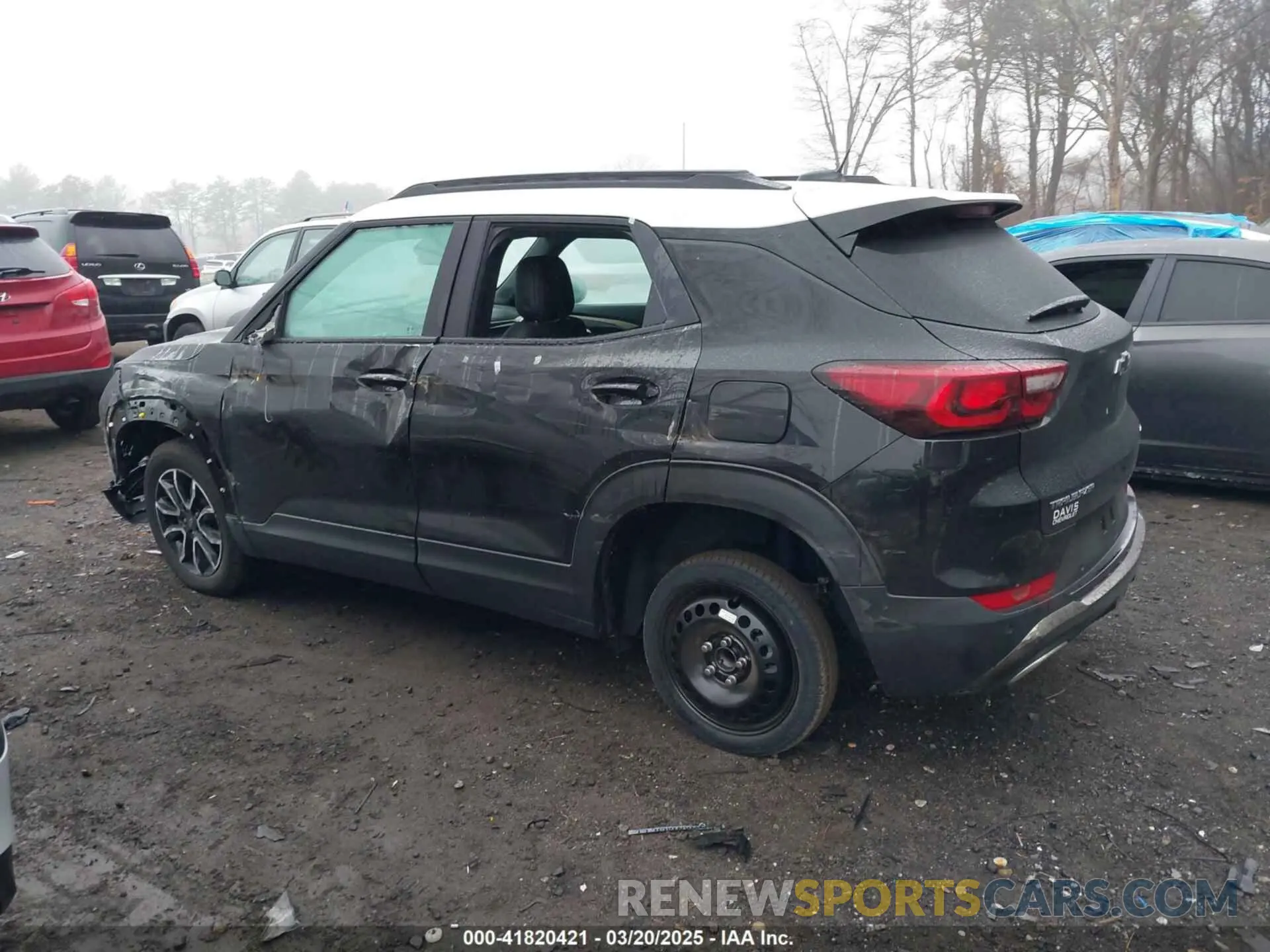 14 fotografías del automóvil dañado KL79MVSL1SB116893 CHEVROLET TRAILBLAZER 2025