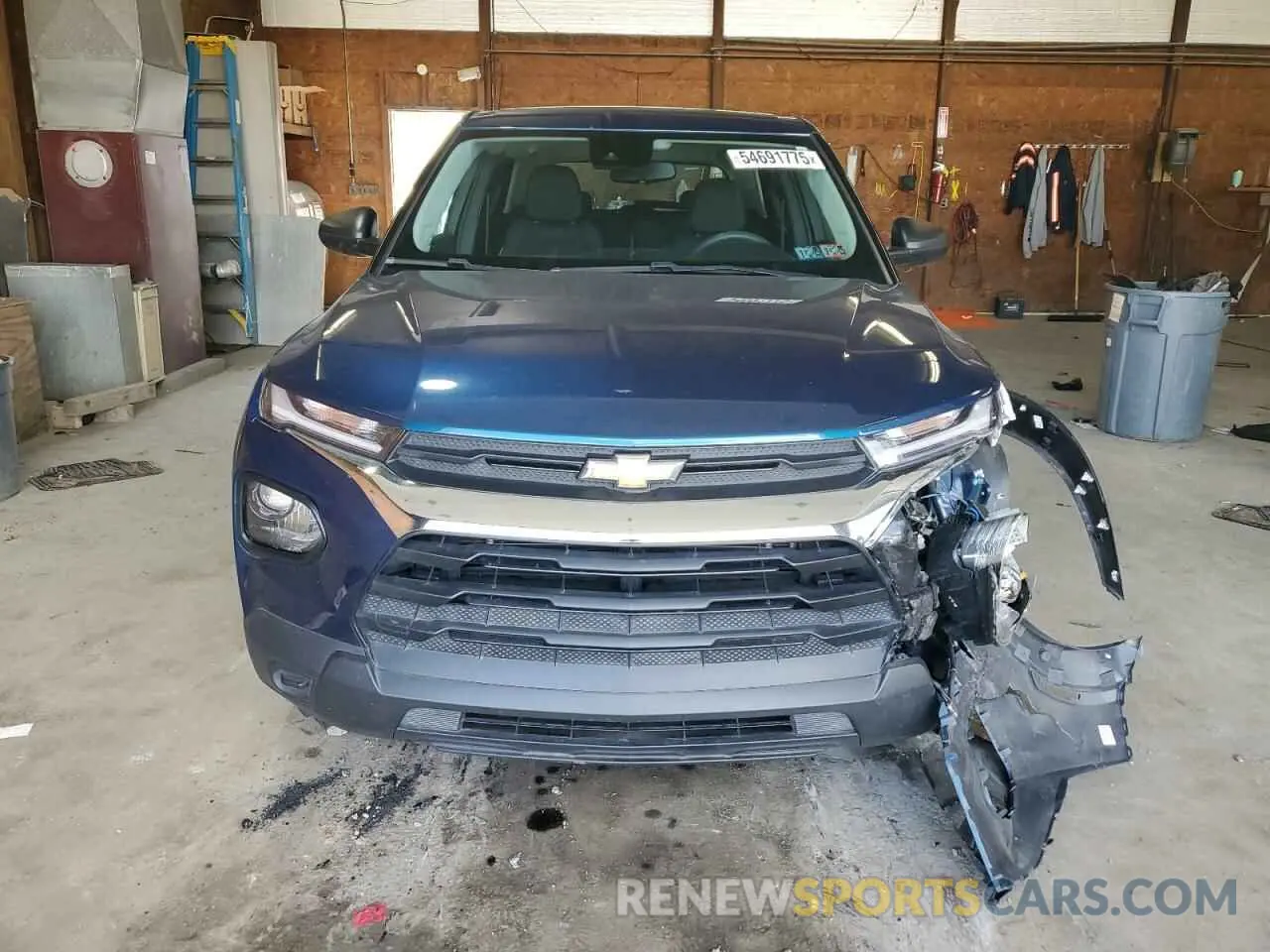 5 fotografías del automóvil dañado KL79MMS21MB137084 CHEVROLET TRAILBLZR 2021