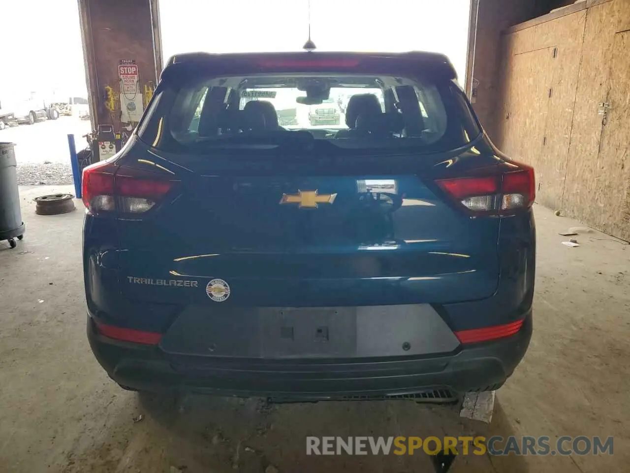 6 fotografías del automóvil dañado KL79MMS21MB137084 CHEVROLET TRAILBLZR 2021