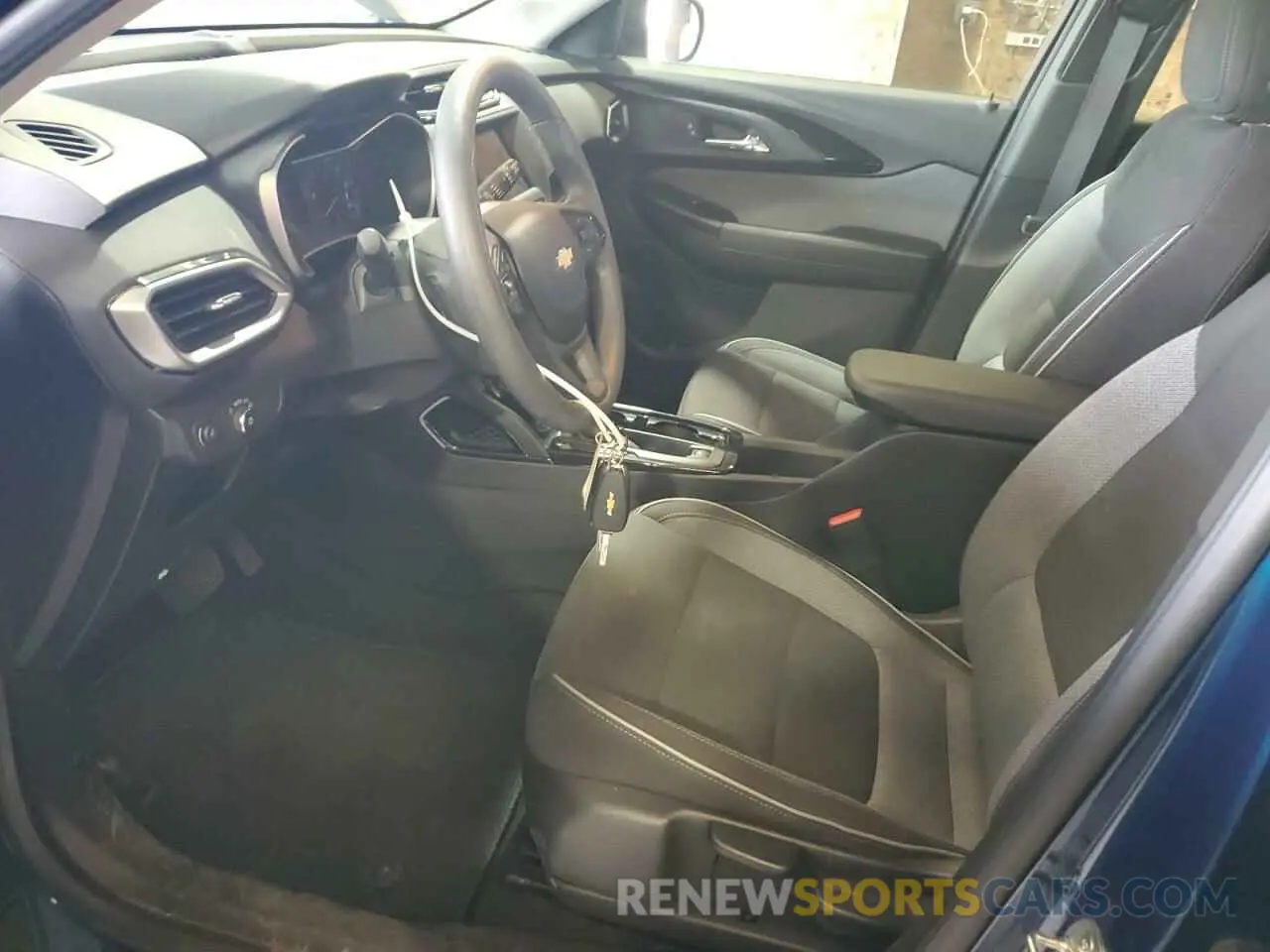 7 fotografías del automóvil dañado KL79MMS21MB137084 CHEVROLET TRAILBLZR 2021