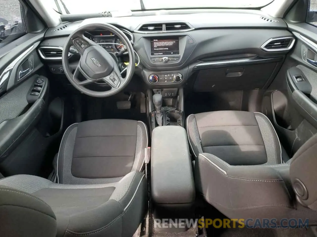 8 fotografías del automóvil dañado KL79MMS22MB058541 CHEVROLET TRAILBLZR 2021
