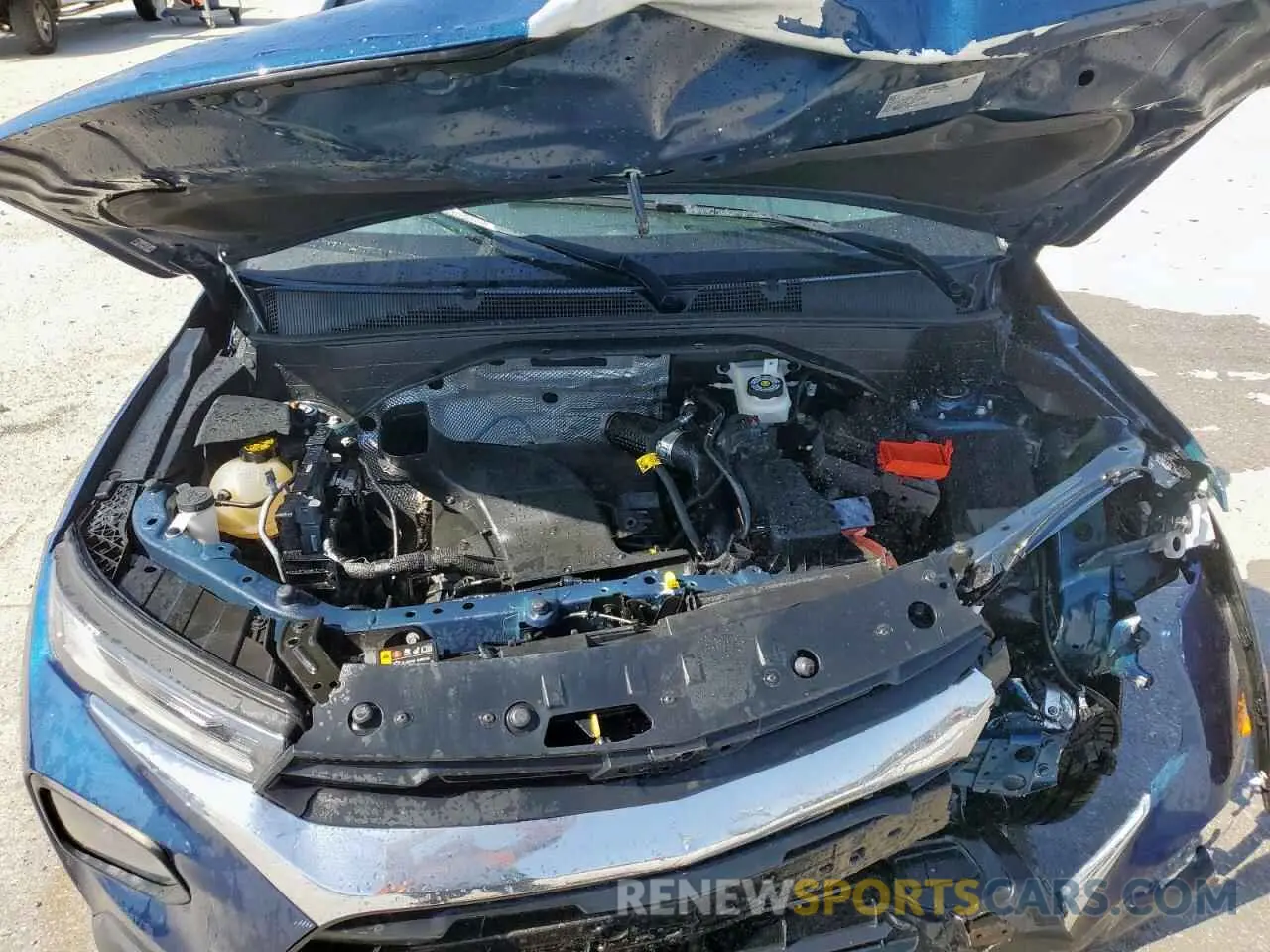 12 fotografías del automóvil dañado KL79MMS24MB051851 CHEVROLET TRAILBLZR 2021