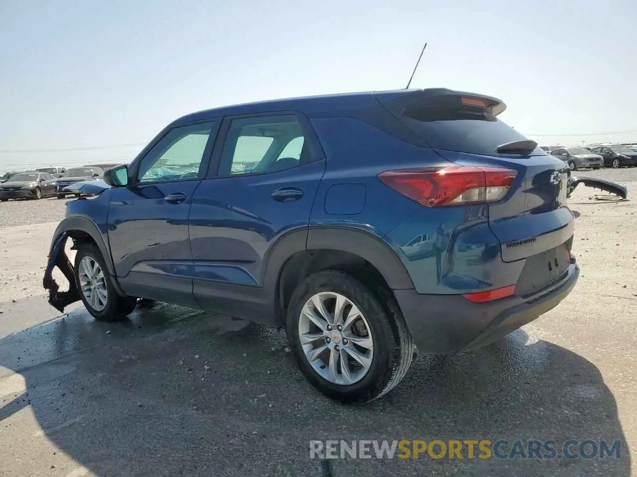 2 fotografías del automóvil dañado KL79MMS24MB051851 CHEVROLET TRAILBLZR 2021