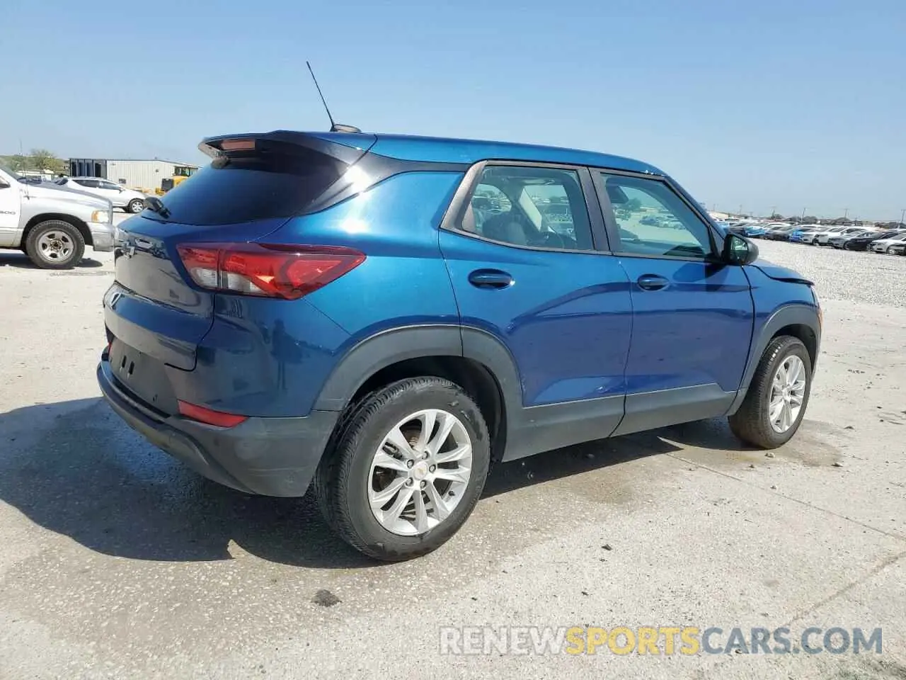 3 fotografías del automóvil dañado KL79MMS24MB051851 CHEVROLET TRAILBLZR 2021