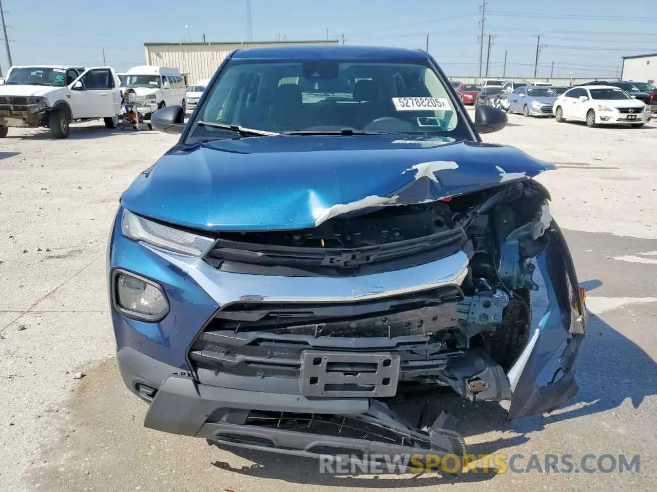 5 fotografías del automóvil dañado KL79MMS24MB051851 CHEVROLET TRAILBLZR 2021