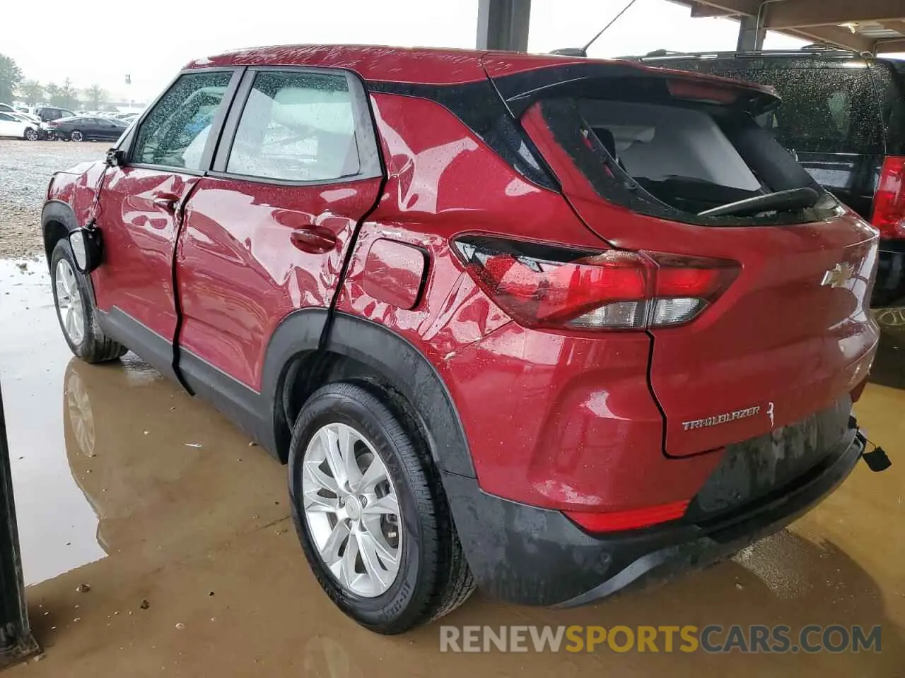 2 fotografías del automóvil dañado KL79MMS25MB136603 CHEVROLET TRAILBLZR 2021