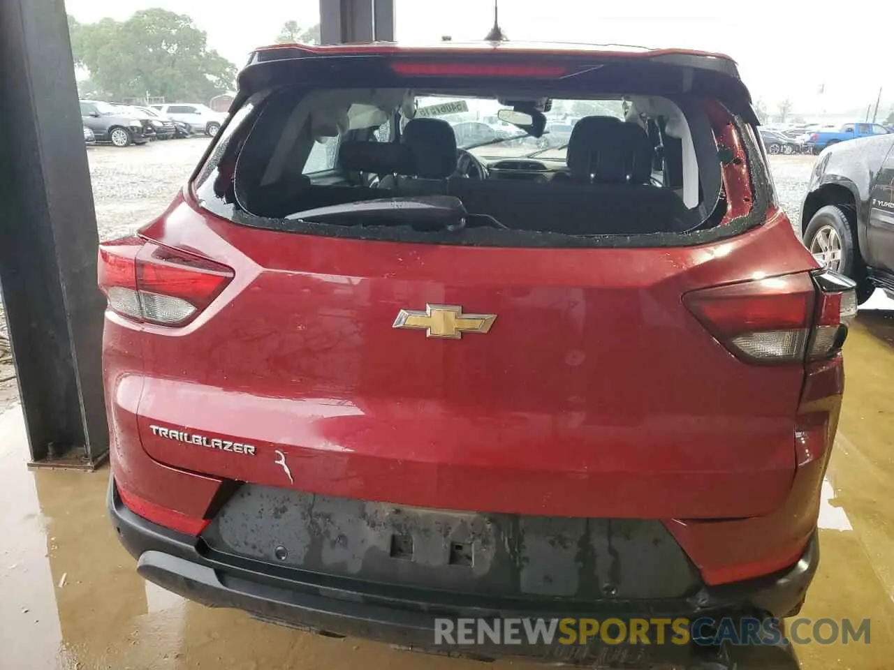 6 fotografías del automóvil dañado KL79MMS25MB136603 CHEVROLET TRAILBLZR 2021