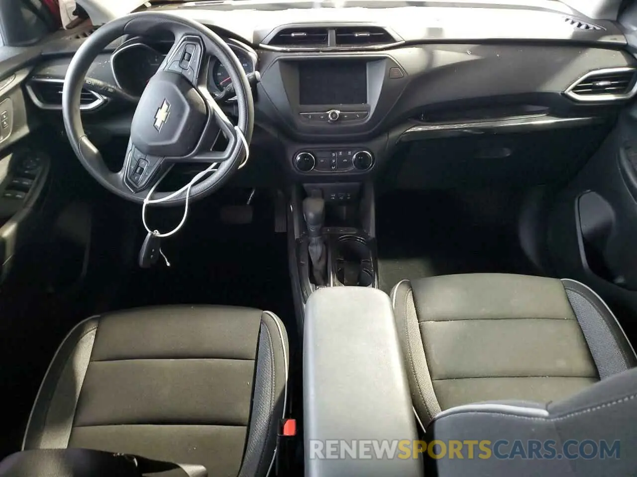 8 fotografías del automóvil dañado KL79MMS25MB136603 CHEVROLET TRAILBLZR 2021