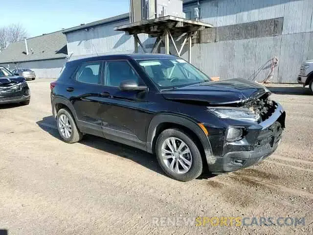 14 fotografías del automóvil dañado KL79MMS26MB043461 CHEVROLET TRAILBLZR 2021