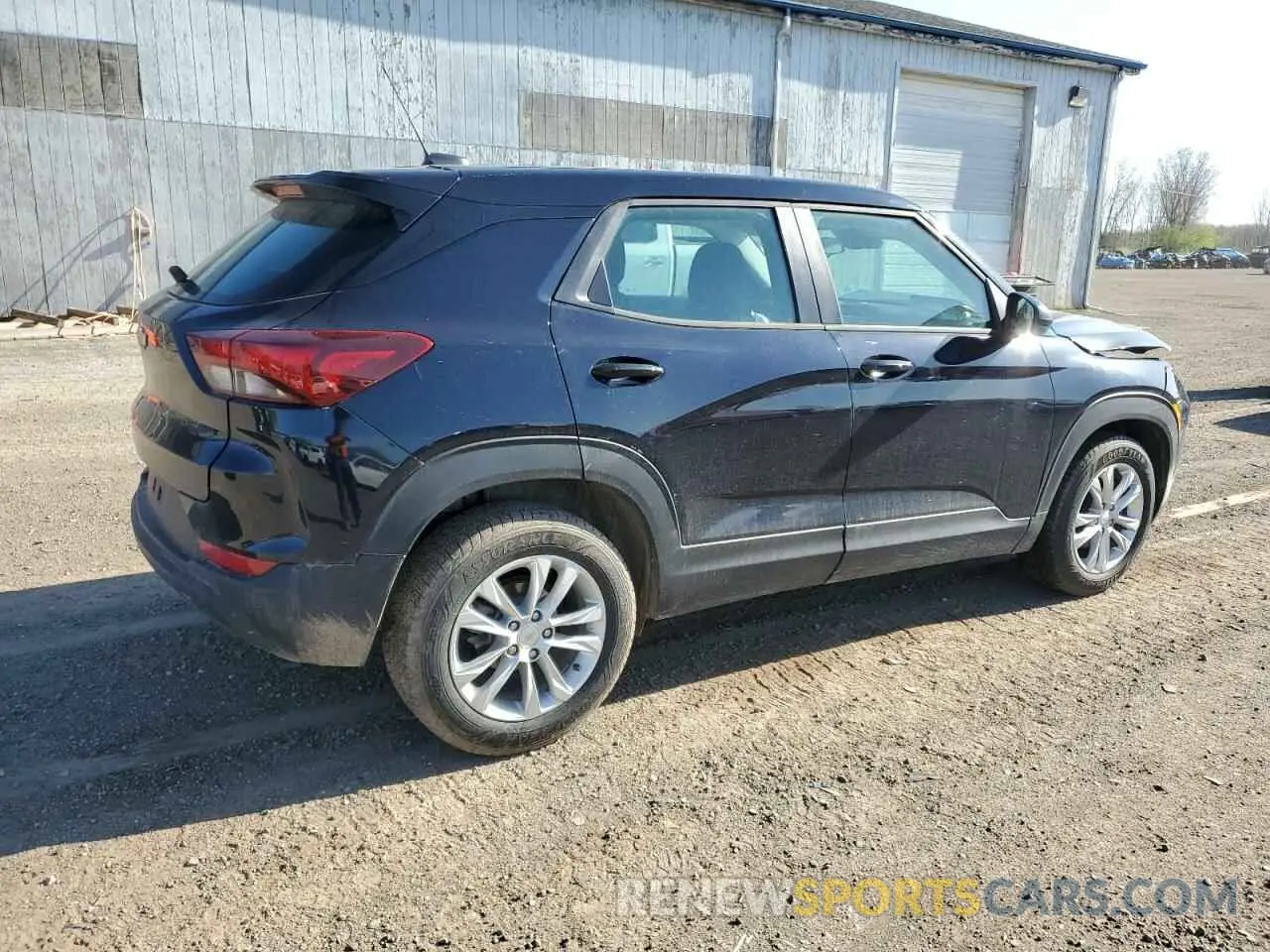 3 fotografías del automóvil dañado KL79MMS26MB043461 CHEVROLET TRAILBLZR 2021