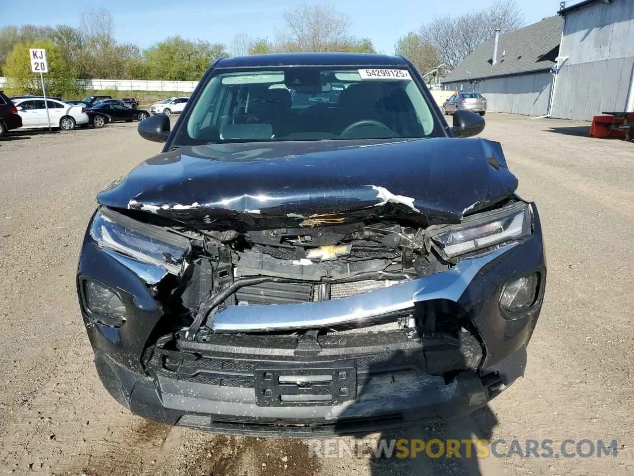 5 fotografías del automóvil dañado KL79MMS26MB043461 CHEVROLET TRAILBLZR 2021