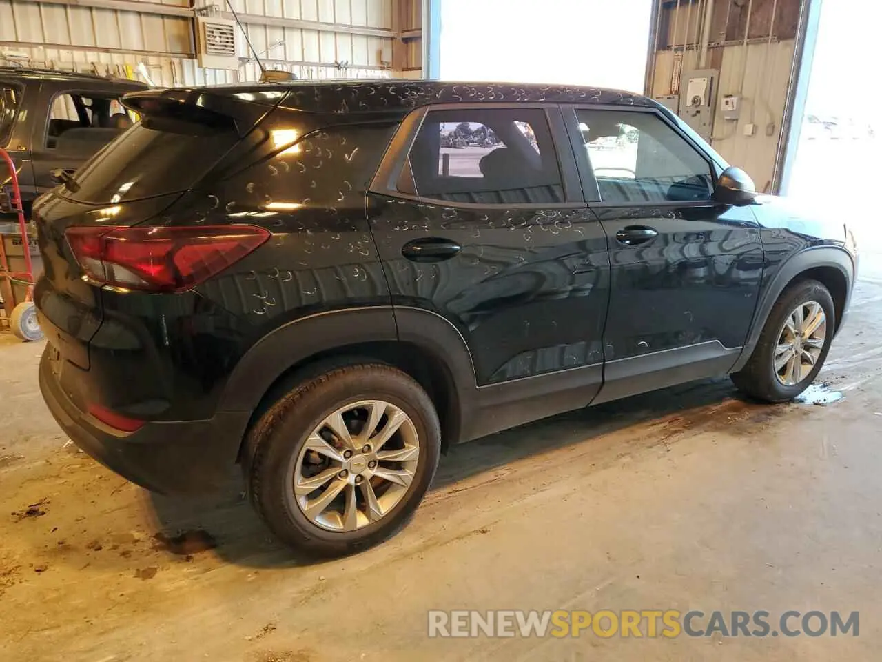 3 fotografías del automóvil dañado KL79MMS29MB018991 CHEVROLET TRAILBLZR 2021
