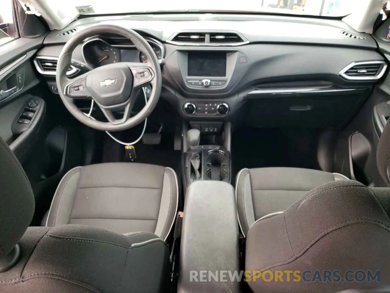 8 fotografías del automóvil dañado KL79MMS2XMB012407 CHEVROLET TRAILBLZR 2021