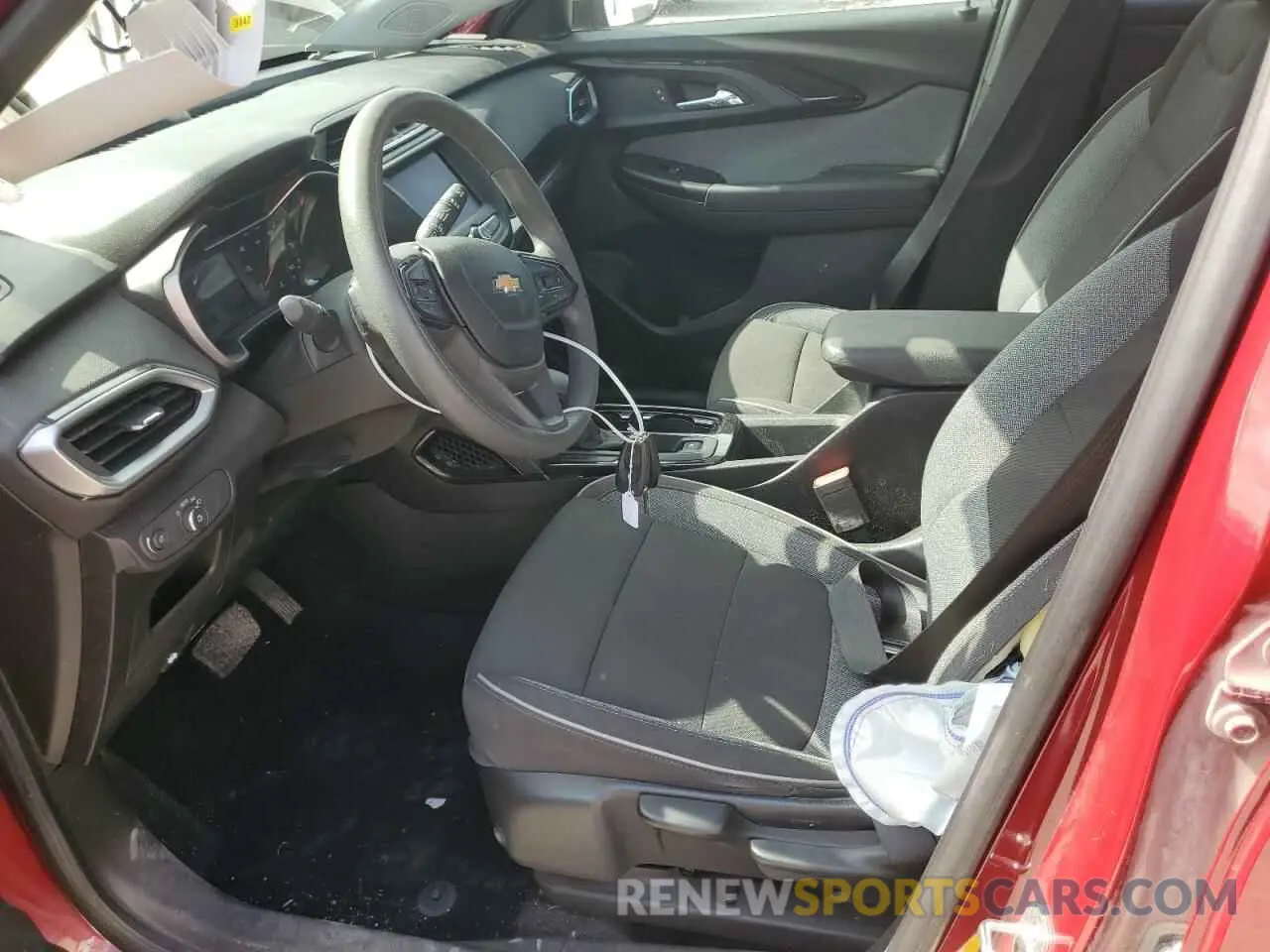 7 fotografías del automóvil dañado KL79MMS2XMB140159 CHEVROLET TRAILBLZR 2021