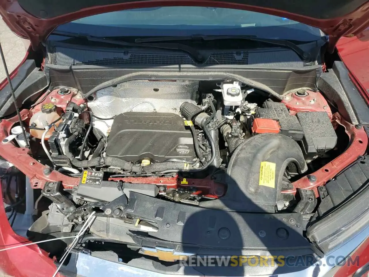 12 fotografías del automóvil dañado KL79MMS2XMB142140 CHEVROLET TRAILBLZR 2021